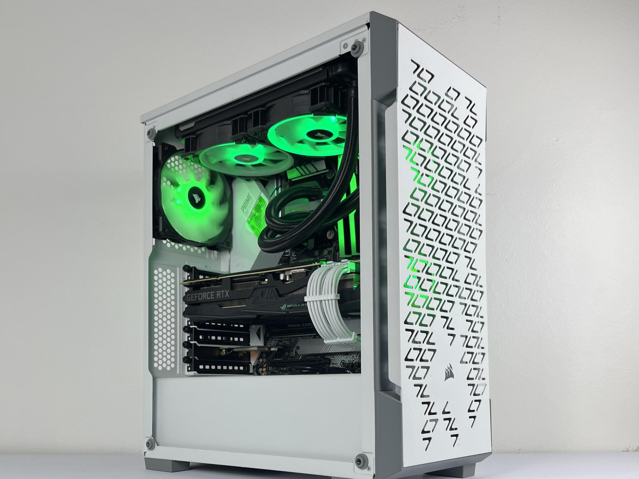 ❄️GLACIER❄️ | 1440p Gaming PC | Intel i7 9700k | Asus RTX 2080 | 32GB DDR4 3600MHz
