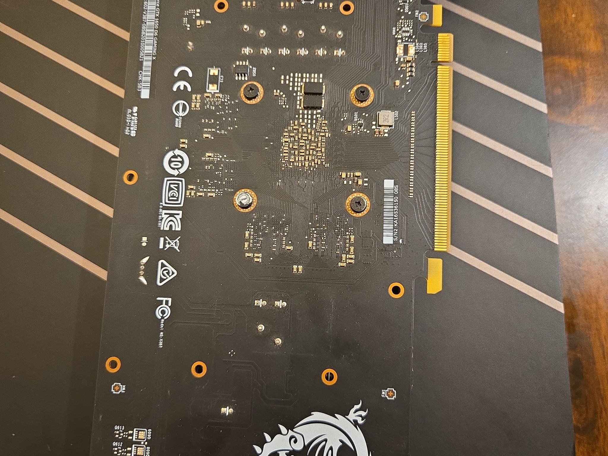 MSI GeForce GTX 1650 D6 GAMING X