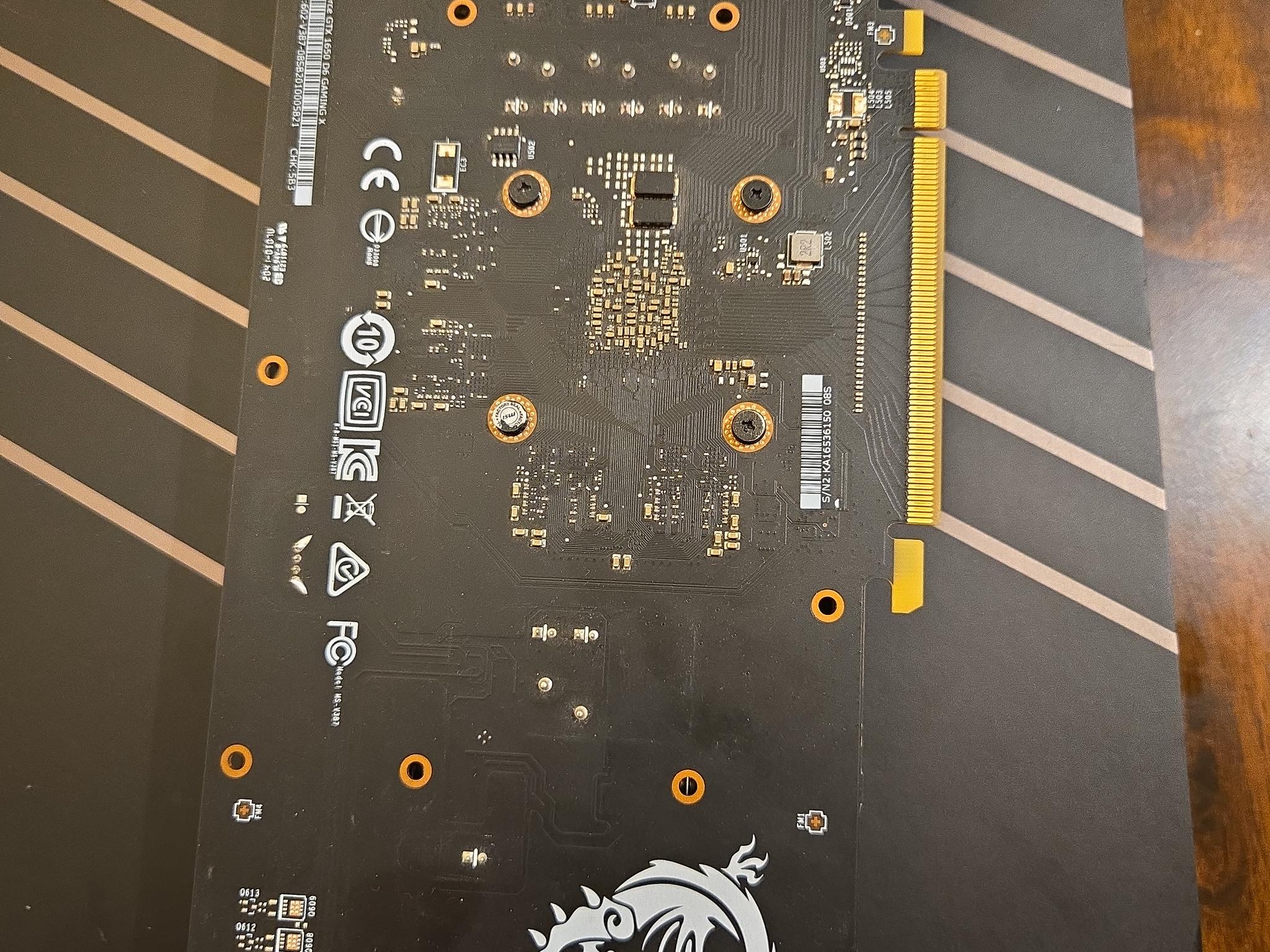 MSI GeForce GTX 1650 D6 GAMING X - Image 4
