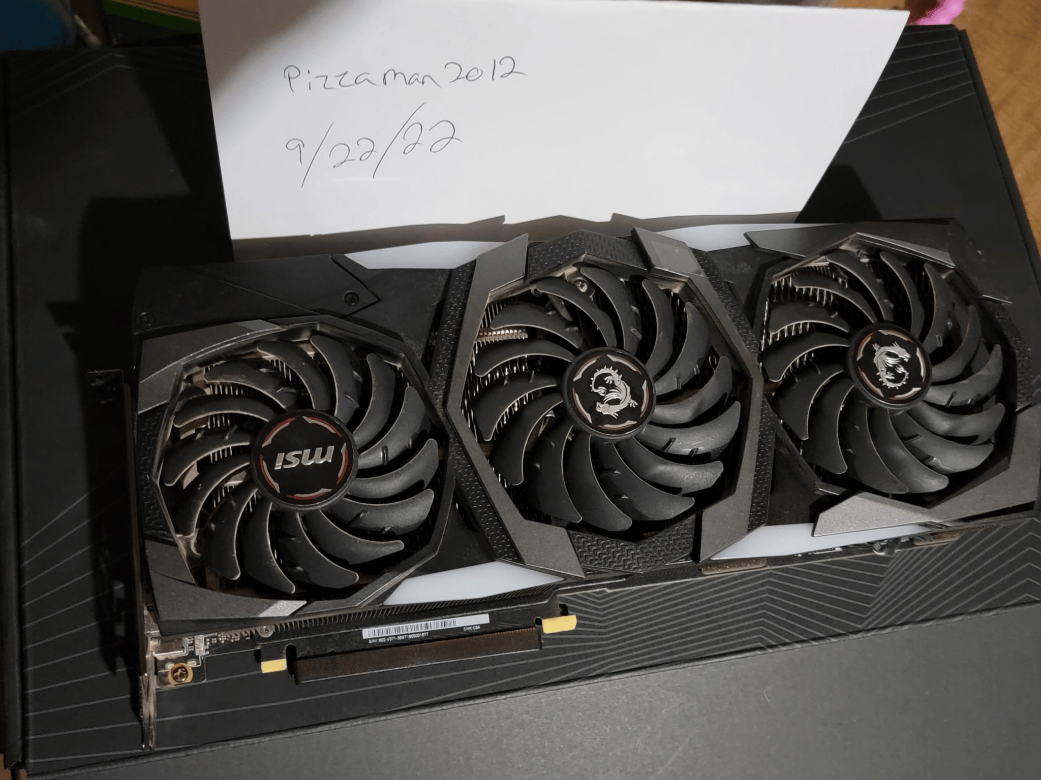 MSI 2080Ti works great just upgraded, cross posted to reddit. Priced to sell!