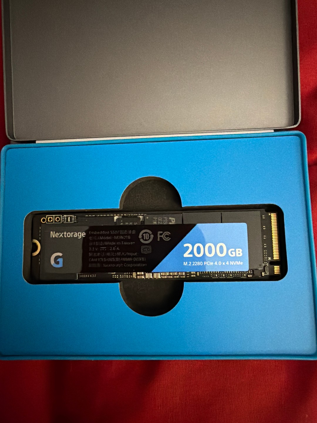 🔥 2TB NEXTORAGE JAPAN Gen4 NVMe SSD – 7,400MB/s – PREMIUM 176