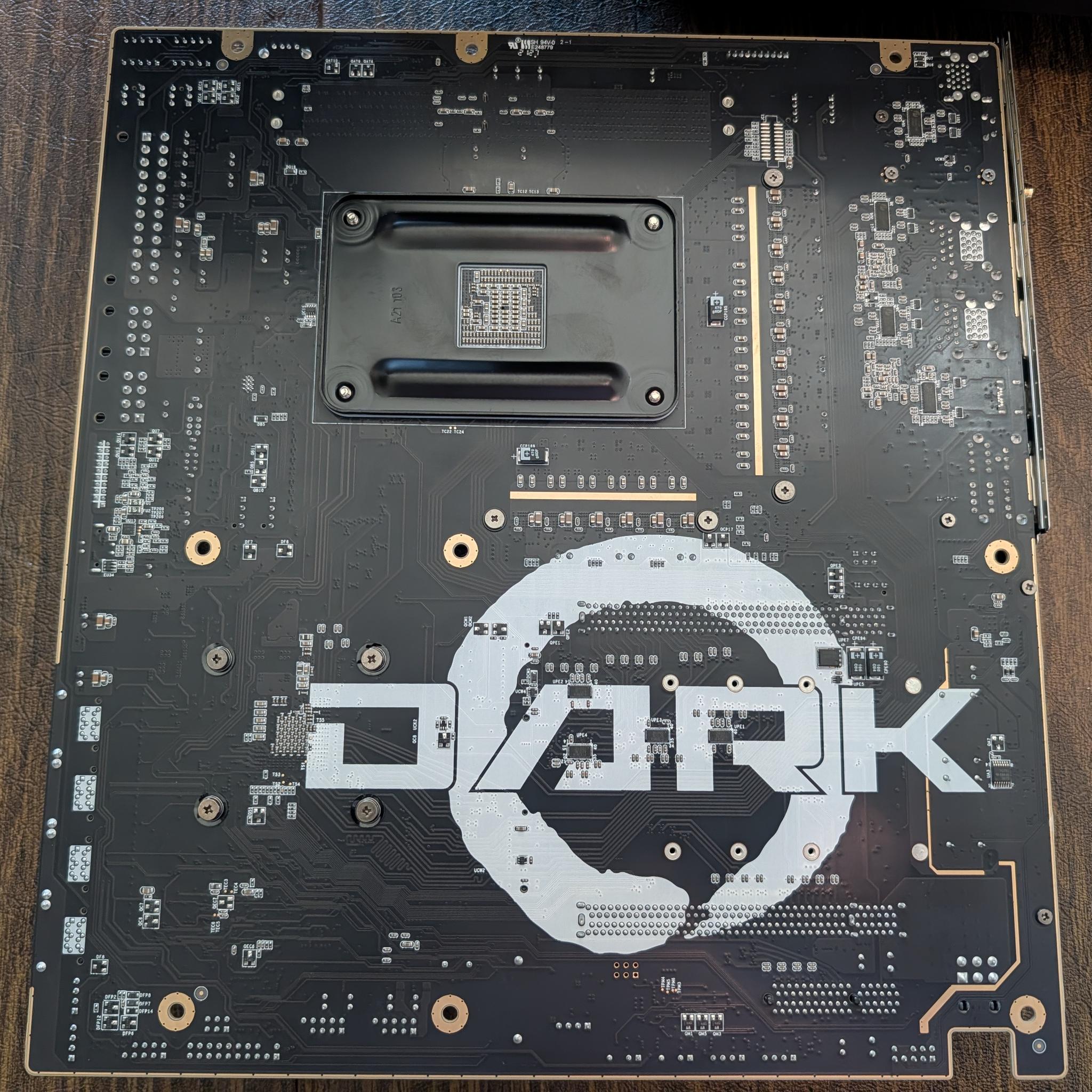 COMBO: EVGA X570 Dark MoBo w/AMD Ryzen 5800X3D CPU