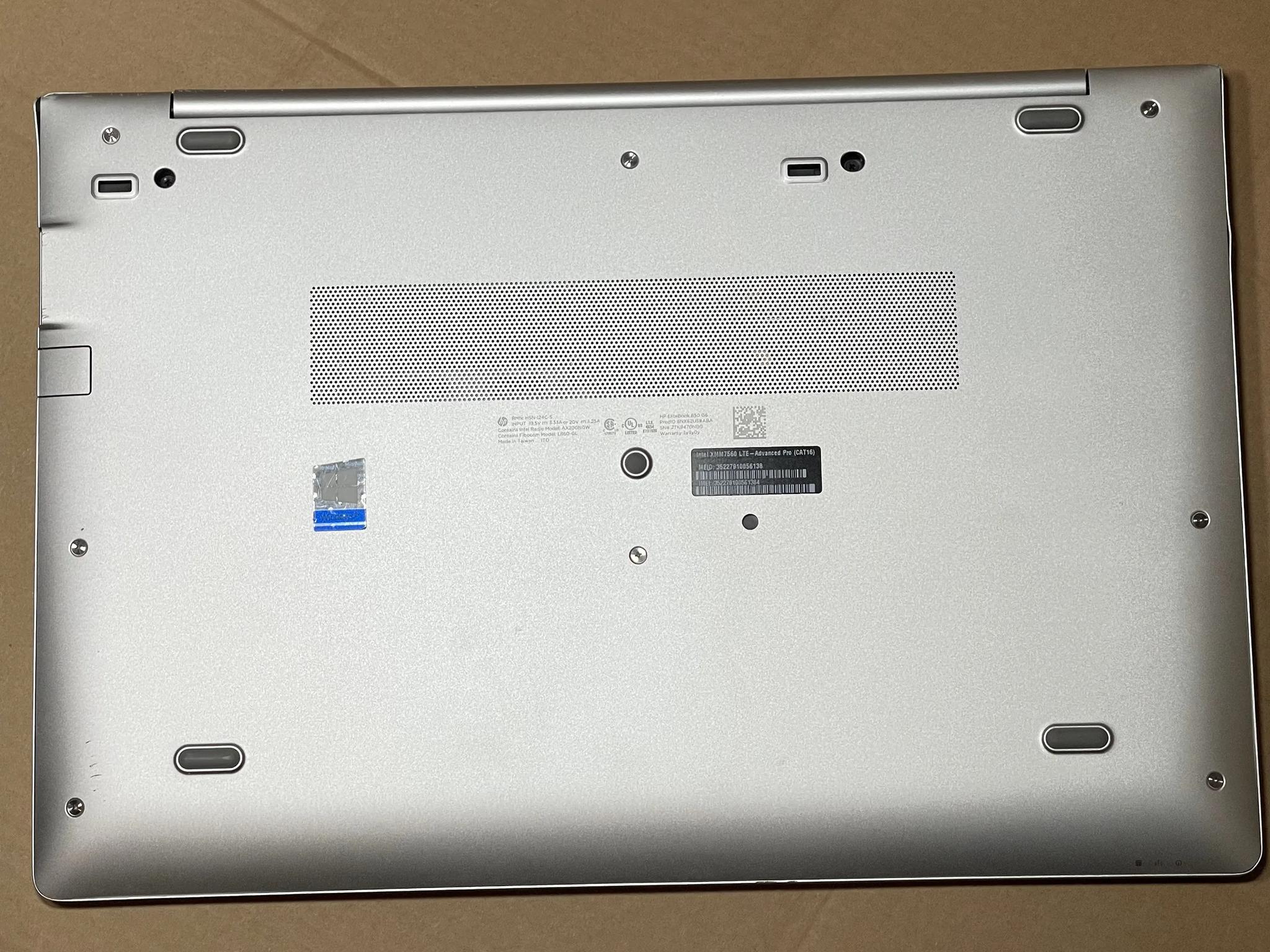 HP EliteBook 850 G6, Used, 15", i7-8665U, 32GB, 512GB