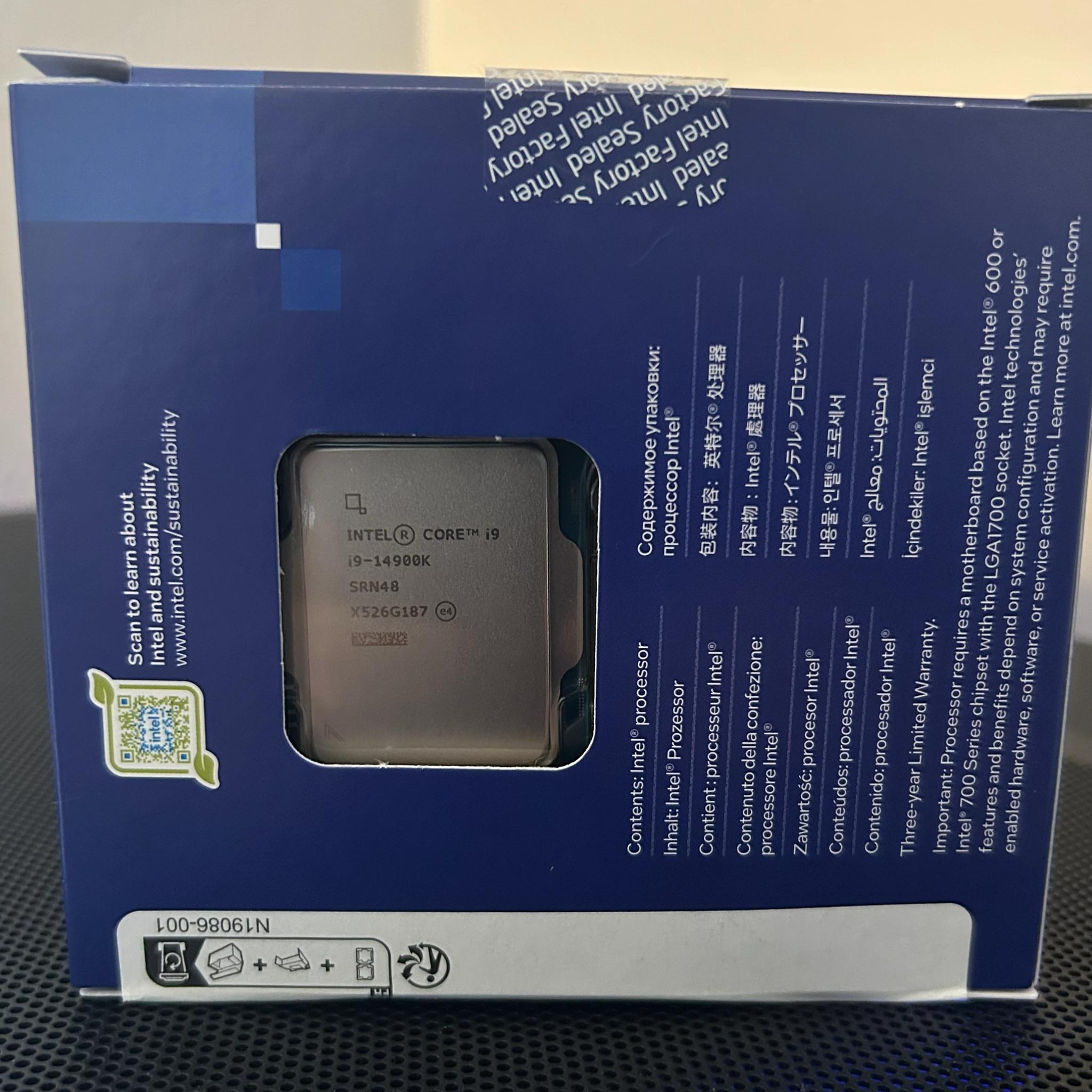 *BRAND NEW SEALED* Intel i9-14900K Up To 6 GHz CPU 24-Core