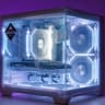 All White Gaming Computer | AMD Ryzen 5 | AMD RX 6600 | 16GB DDR4 | 1TB M.2