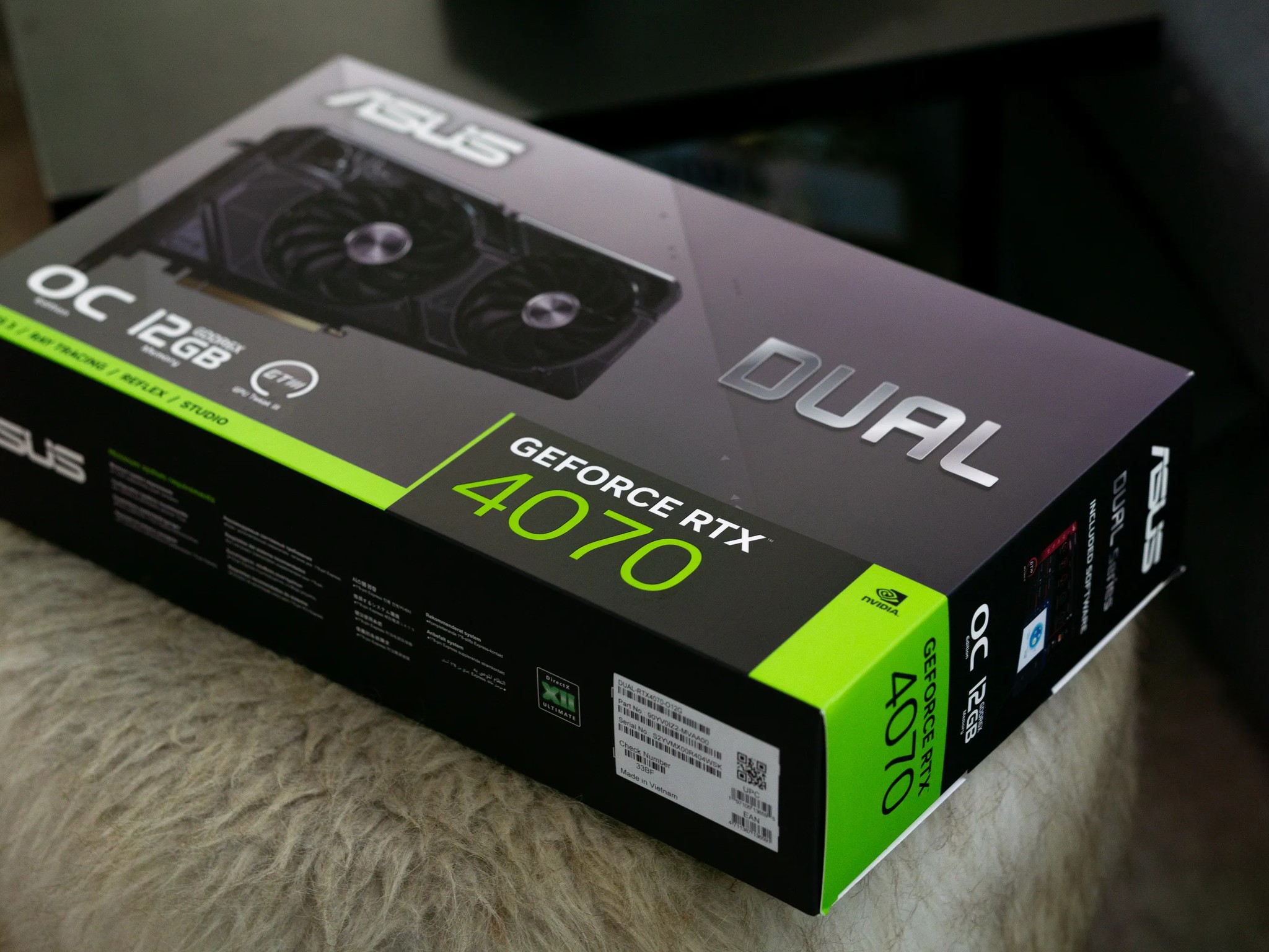 Brand New RTX 4070 | ASUS Dual OC 12GB