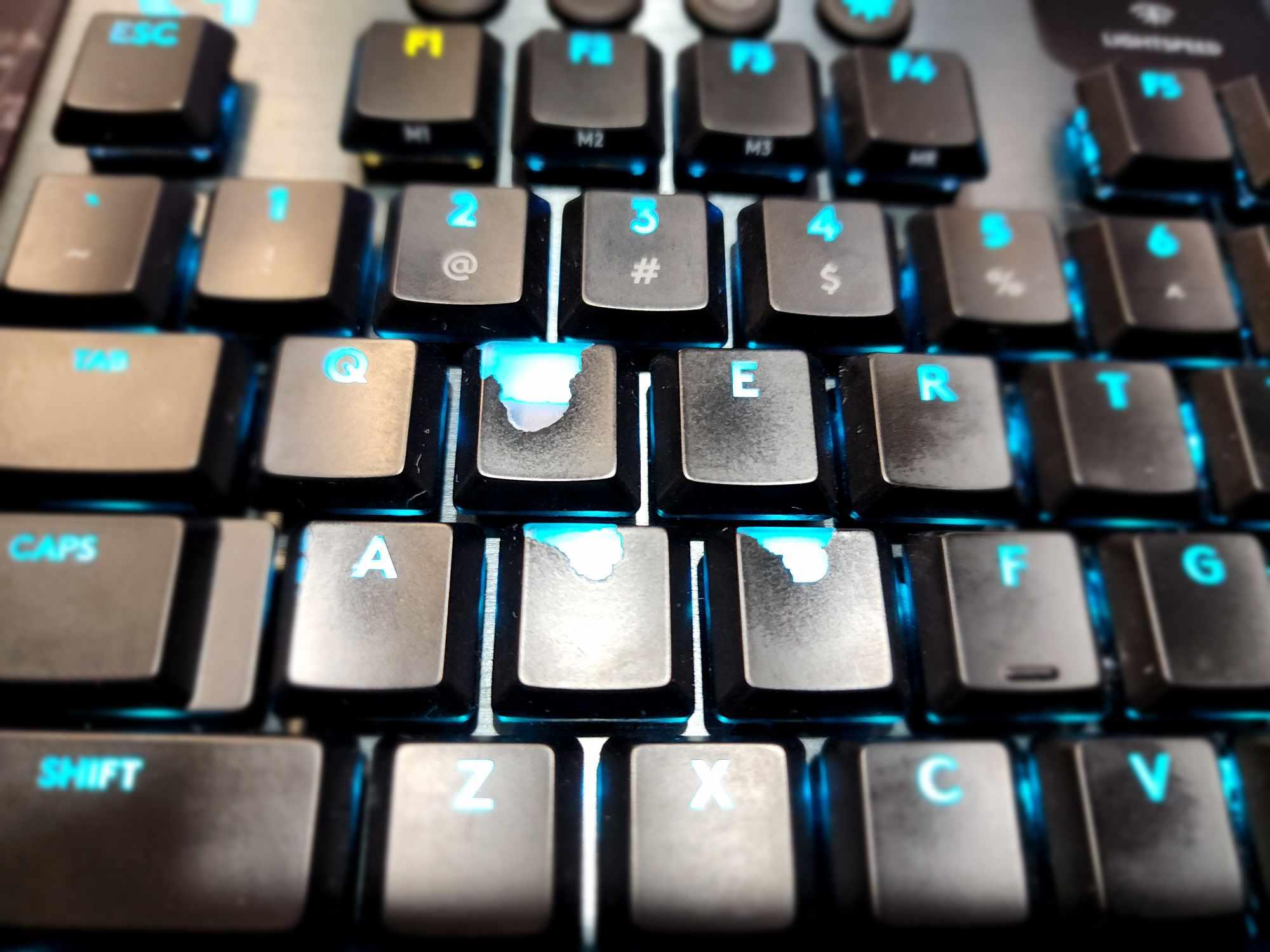 Logitech - G915 LIGHTSPEED TKL Mechanical GL Tactile Switch Gaming Keyboard