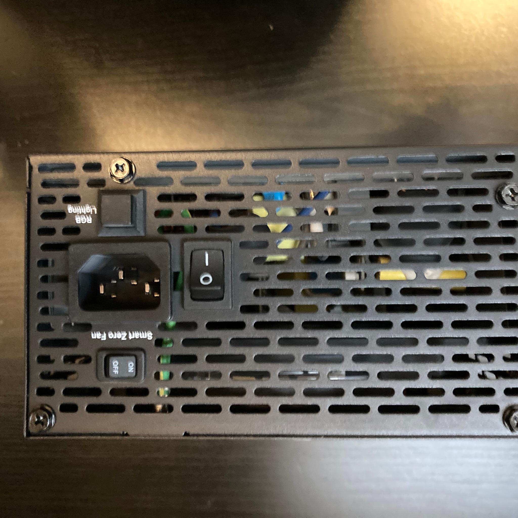 Thermaltake Toughpower Grand RGB 850W Fully Modular PSU — Missing Most Cables