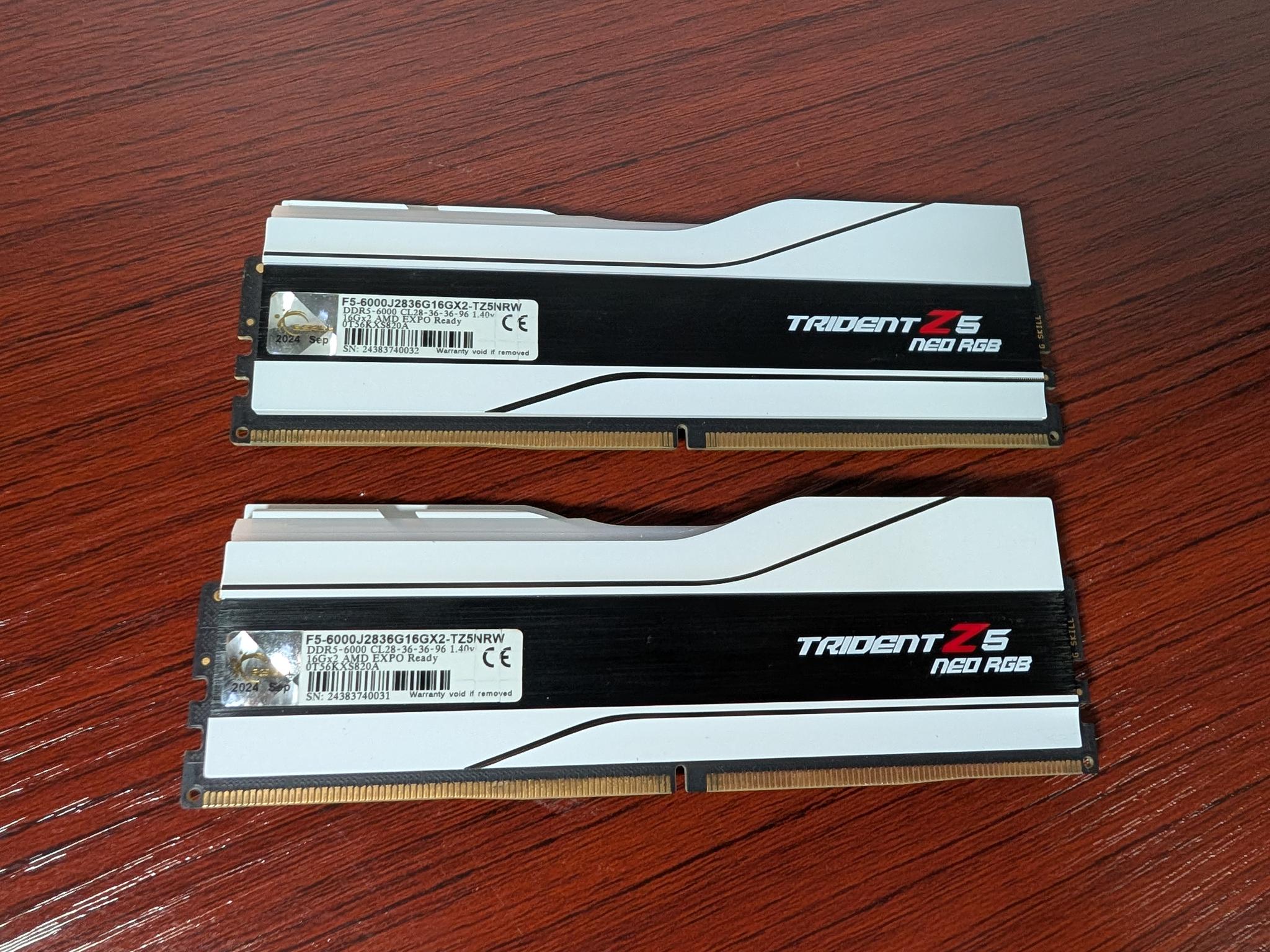 G.Skill Trident Z5 Neo 32GB DDR5-6000 (2x16GB) - Image 2