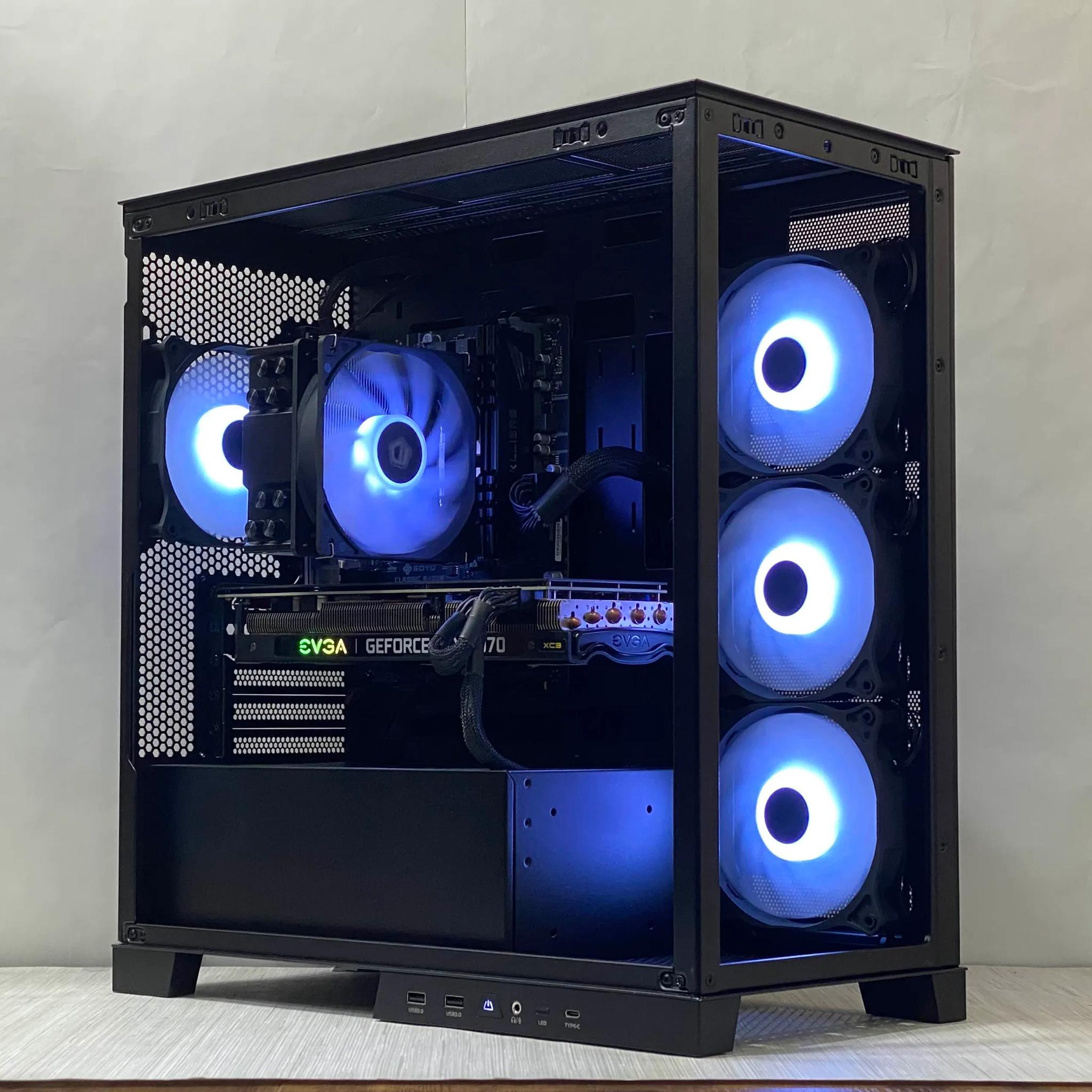 RTX 3070, Ryzen 5 5600, 32GB DDR4, 1TB NVMe SSD, WiFi - Gaming PC w/ Windows Activated