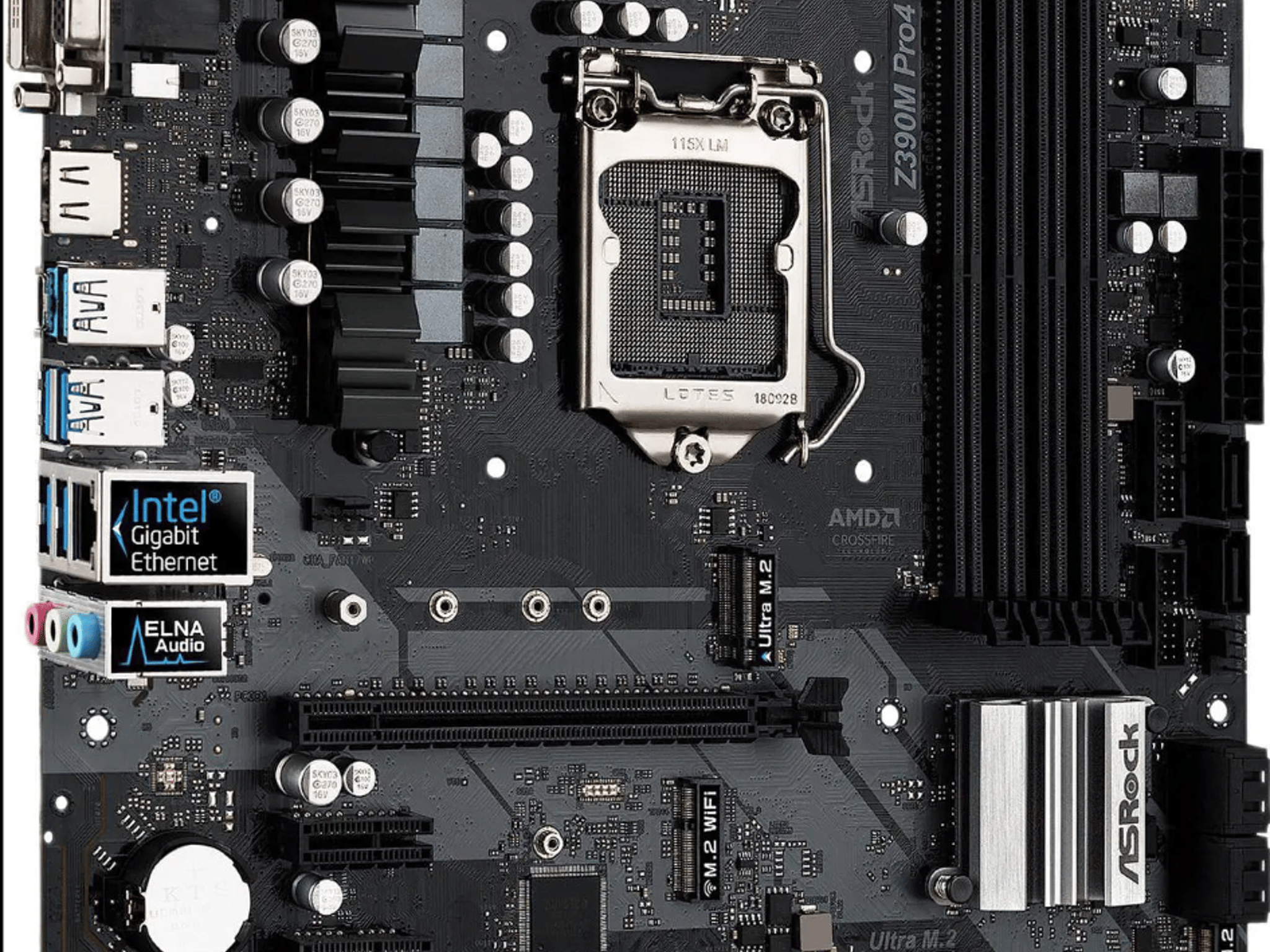 NEW ASRock Z390M Pro4 Intel Z390 LGA 1151 Micro ATX Motherboard