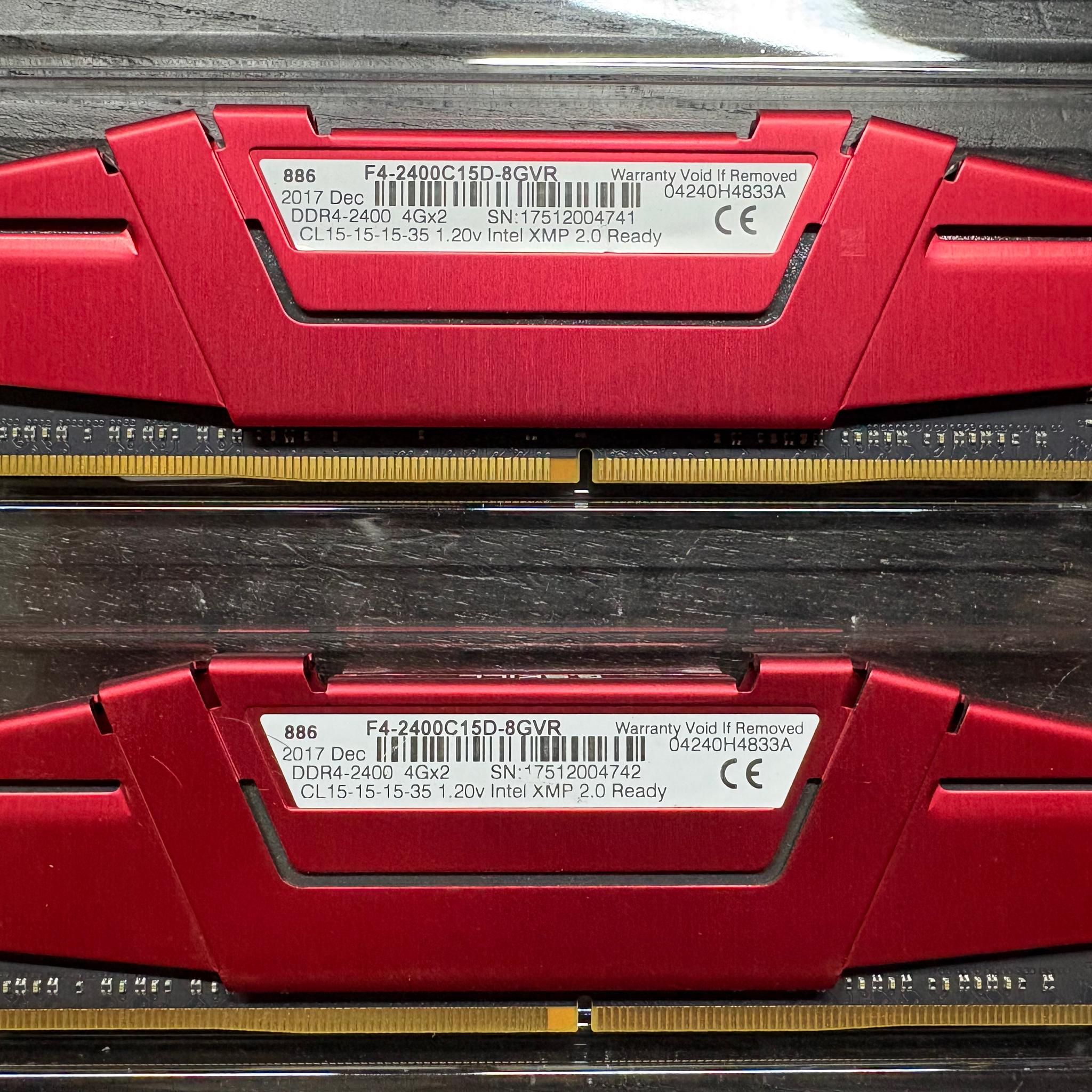G.SKill 8GB DDR4