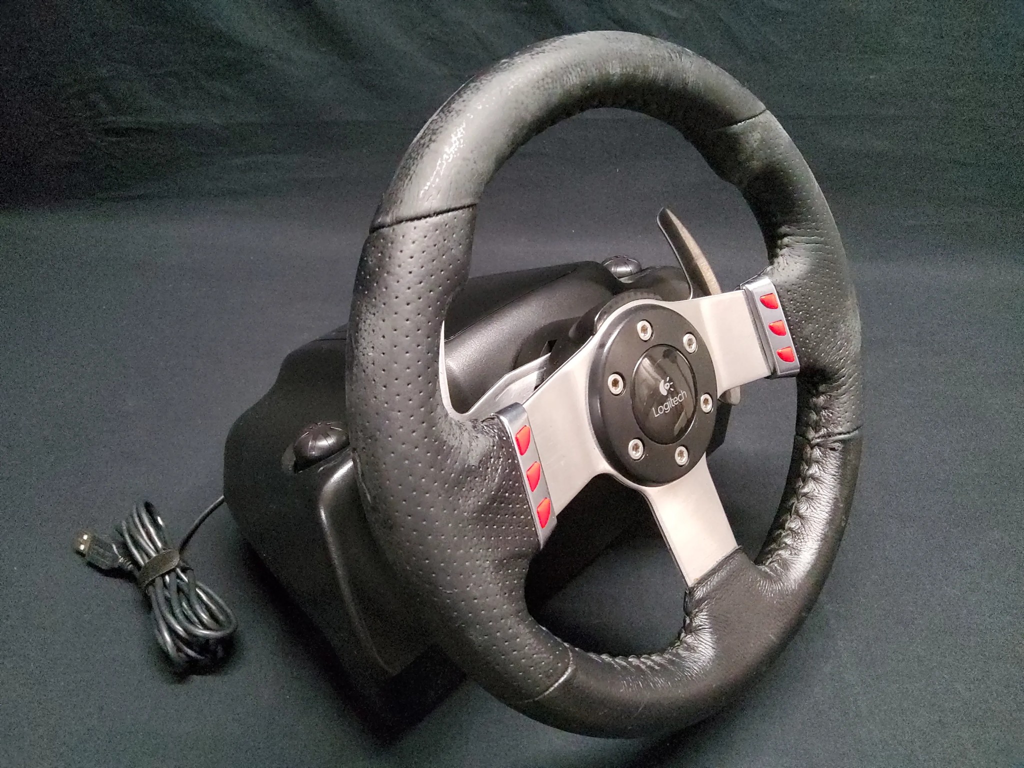 🏁Logitech G27🏁 Sim Racing Wheel, Pedals, Shifter with Upgraded True Brake 2.1