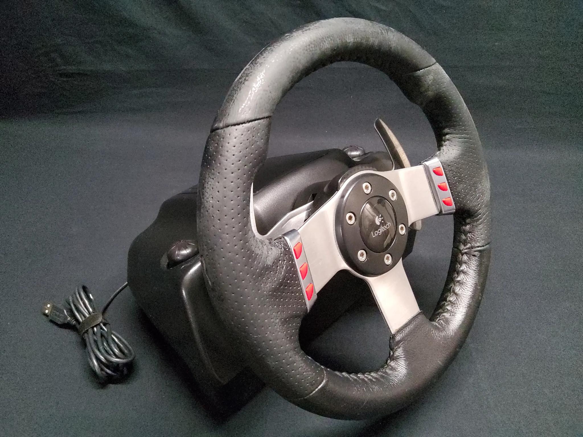 🏁Logitech G27🏁 Sim Racing Wheel, Pedals, Shifter with Upgraded True Brake 2.1