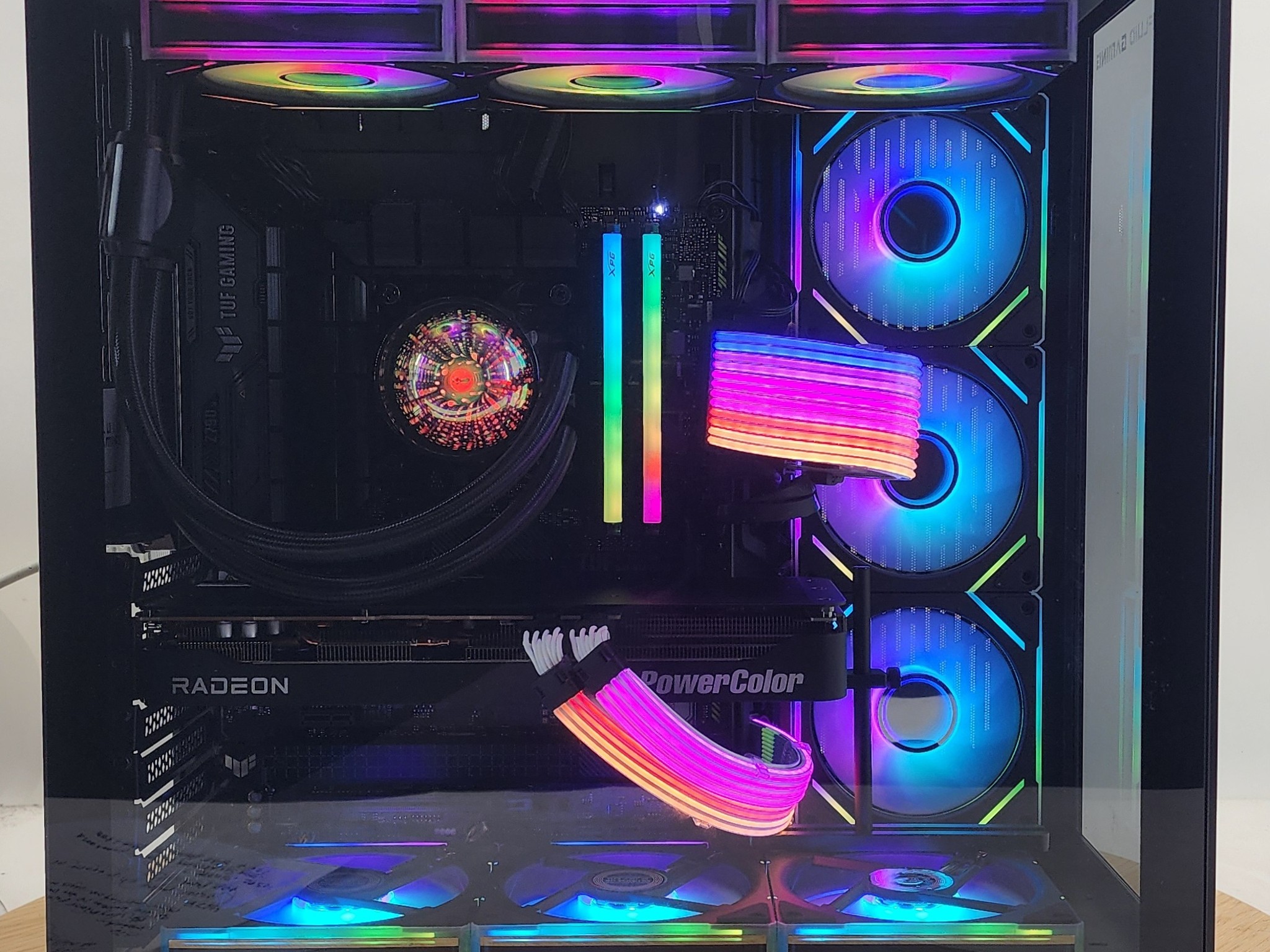 Gaming PC i7-14700KF 32GB RAM 1TB SSD RX 9070 XT 16GB Windows 11 Computer