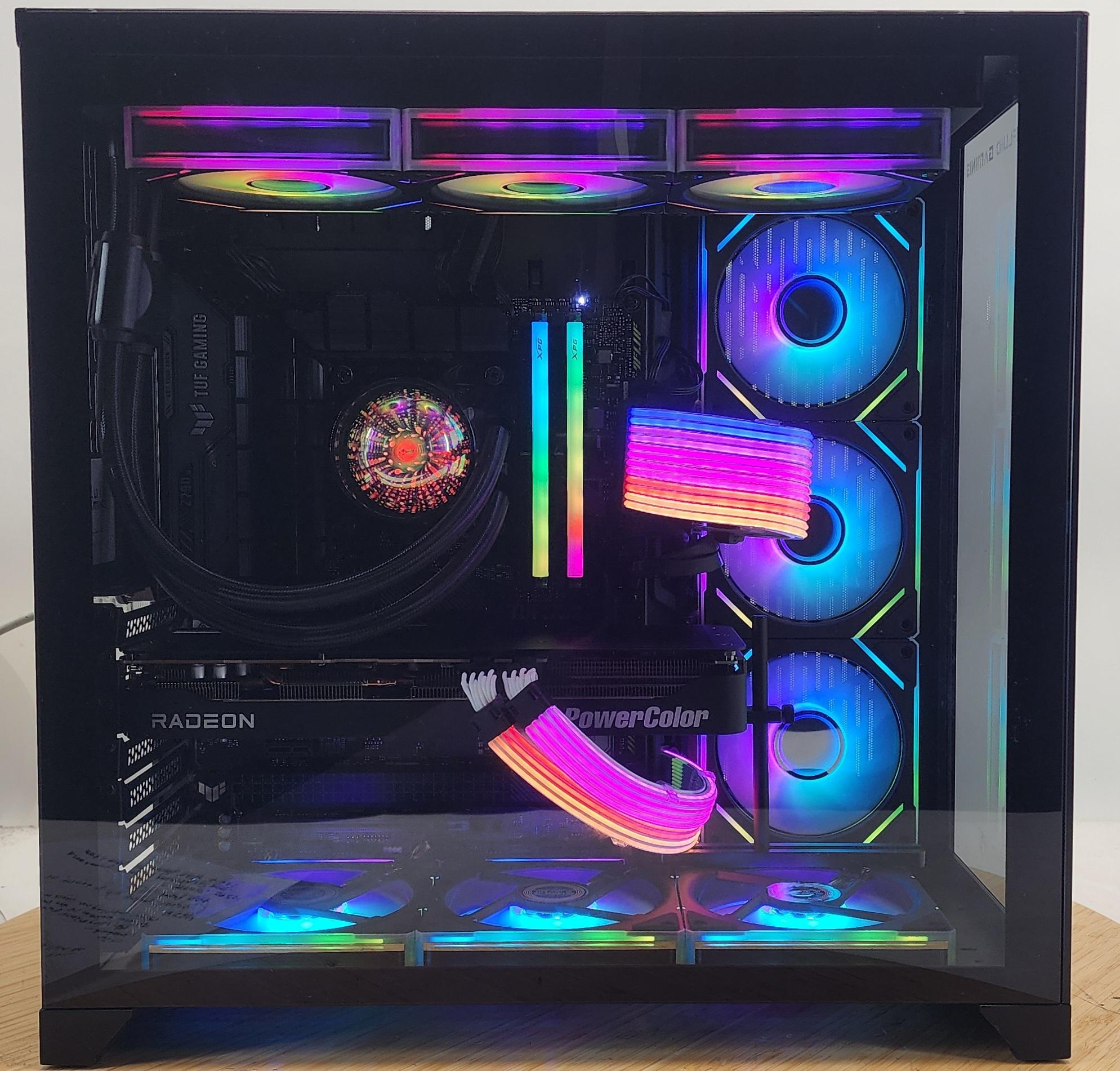 Gaming PC i7-14700KF 32GB RAM 1TB SSD RX 9070 XT 16GB Windows 11 Computer
