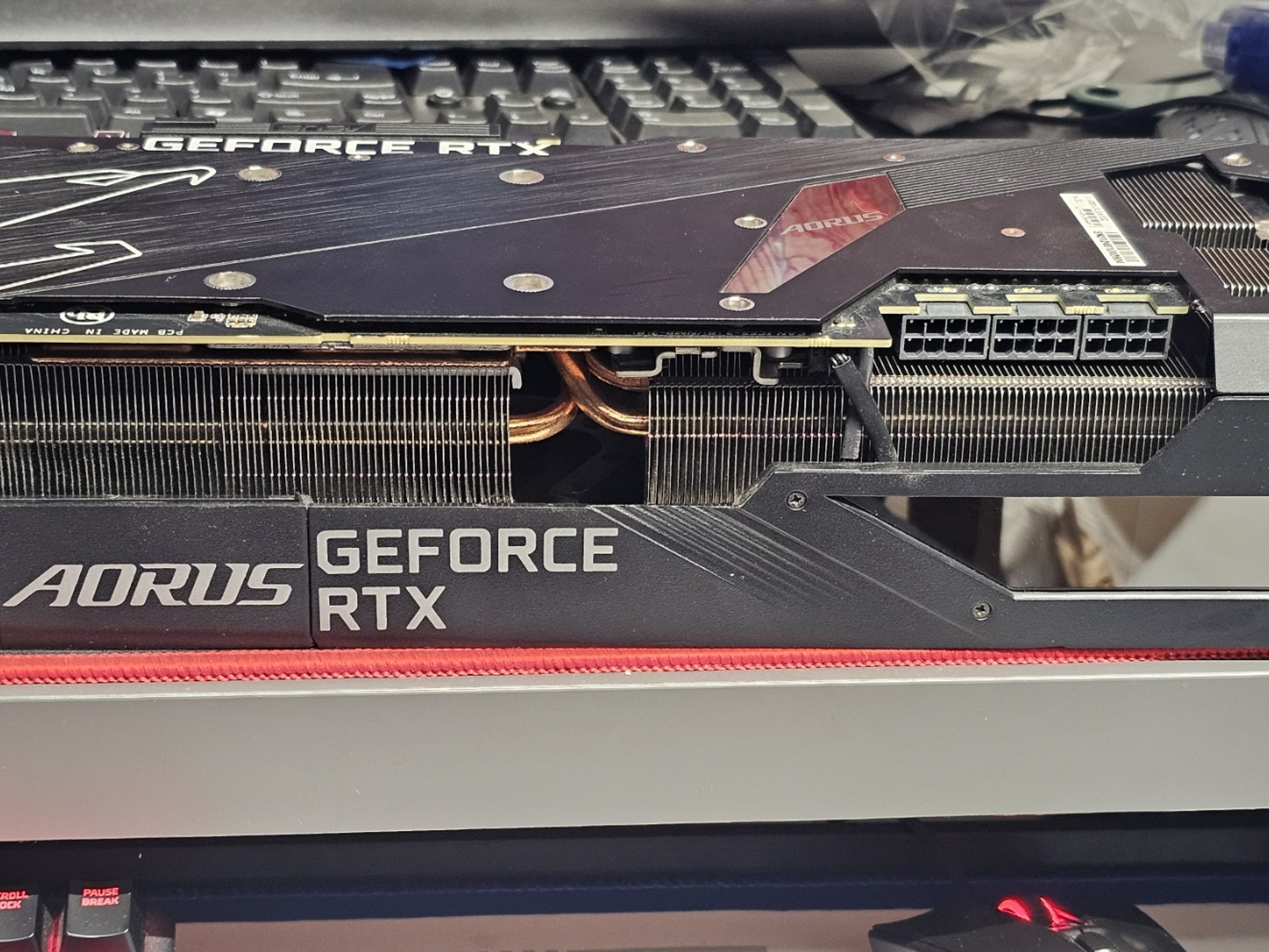 Used Gigabyte RTX3080 Aourus Master OC graphics card