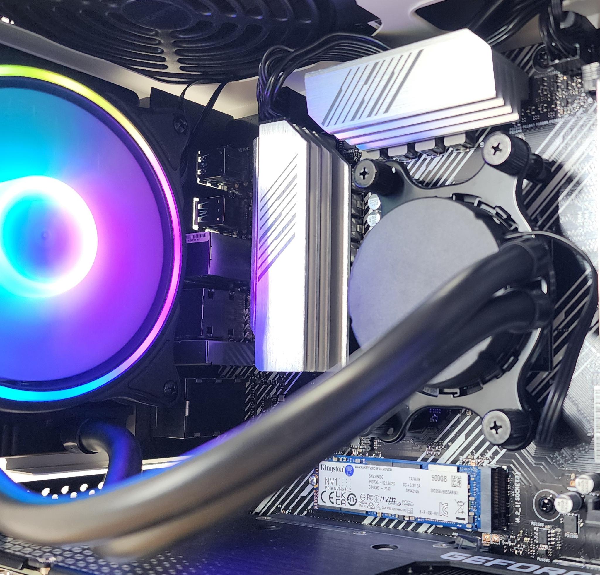 Gaming PC Ryzen 7 3700X 16GB RAM 500GB SSD RTX 3060 8GB PCBT Windows 11 Computer