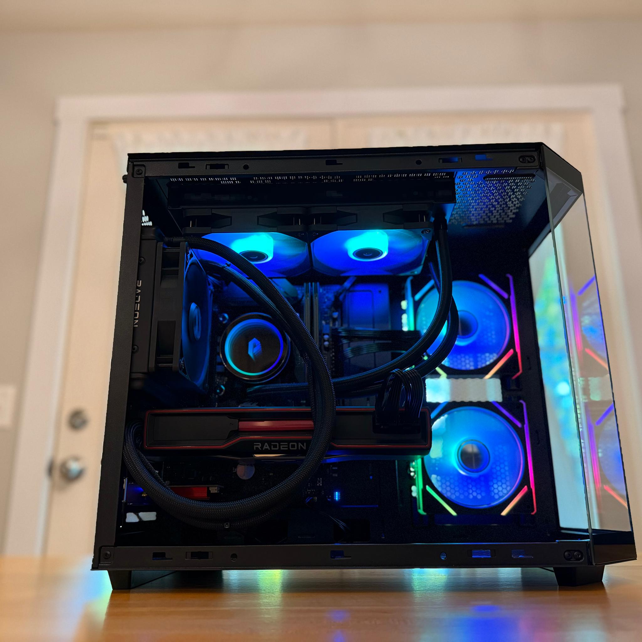 ☕️🗡️| RX 6900 XT 16gb, Intel i5 12600k, 32gb Ram, 1tb NVMe, WiFi Equipped, Liquid Cooled Gaming PC