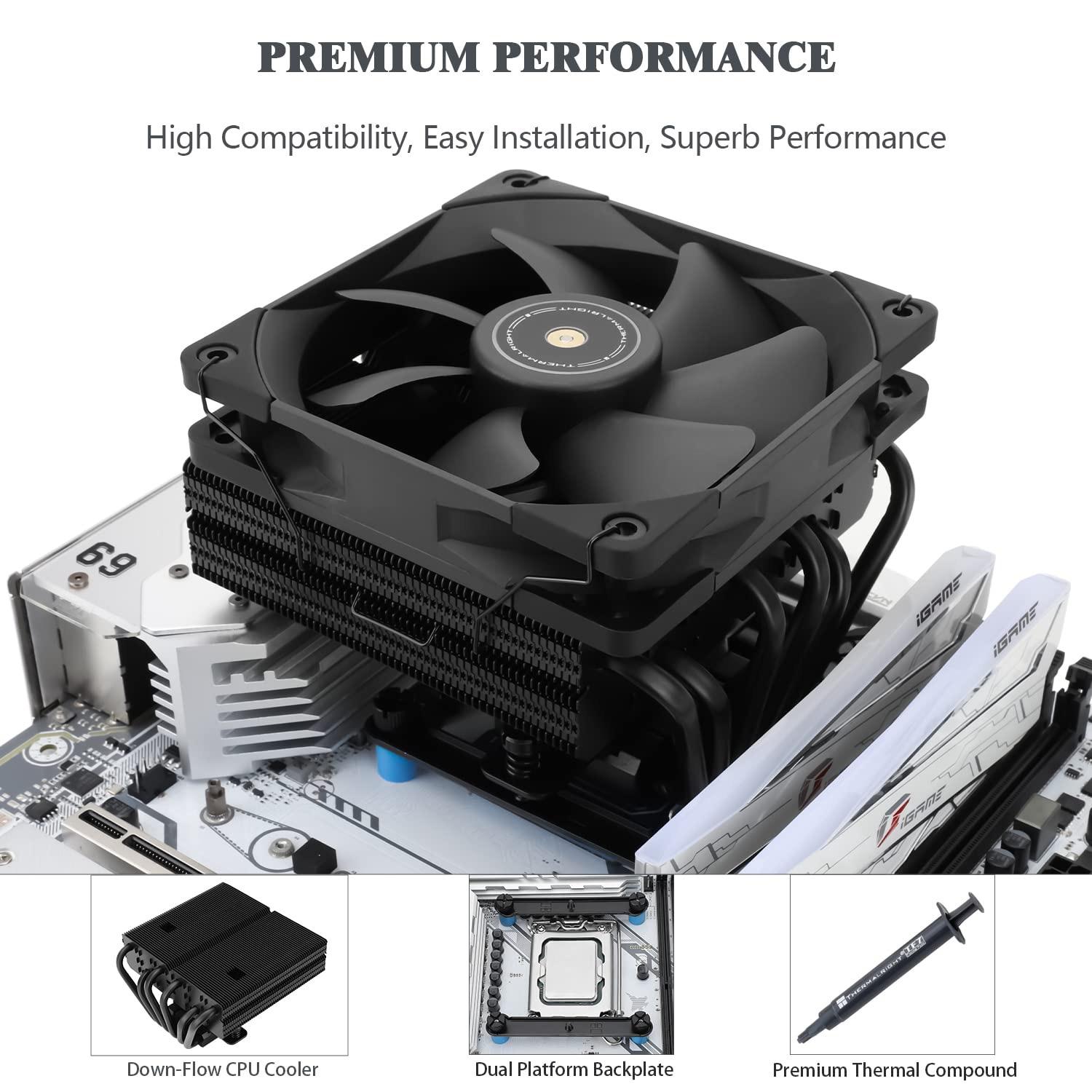 Low Profile CPU Cooler Thermalright SI-100 Black