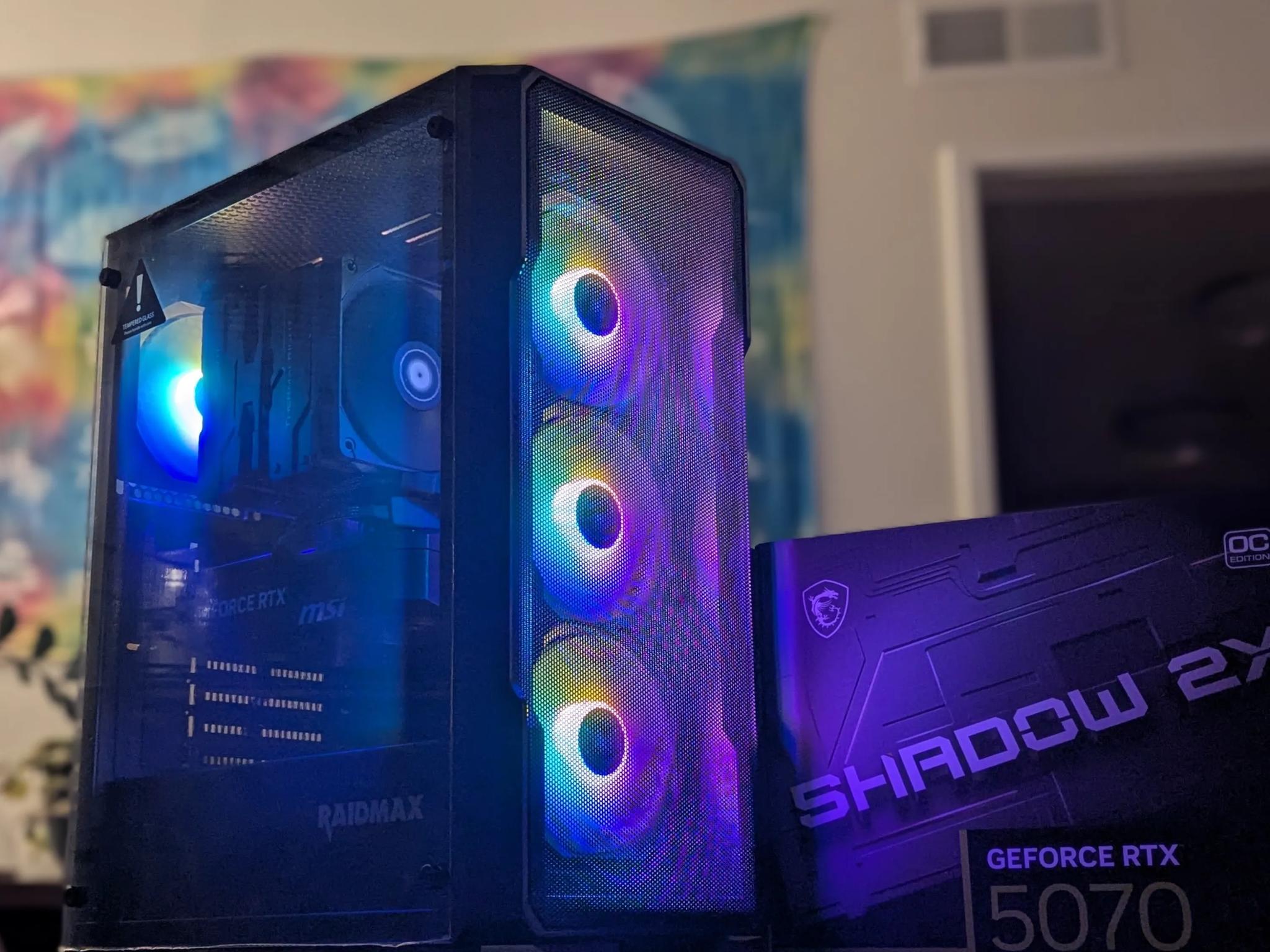 🌀 Neolux – 5070 Ryzen 7 7700 Gaming PC | 64GB DDR5 | WiFi | Windows 11 | 1440p Ultra Rea...