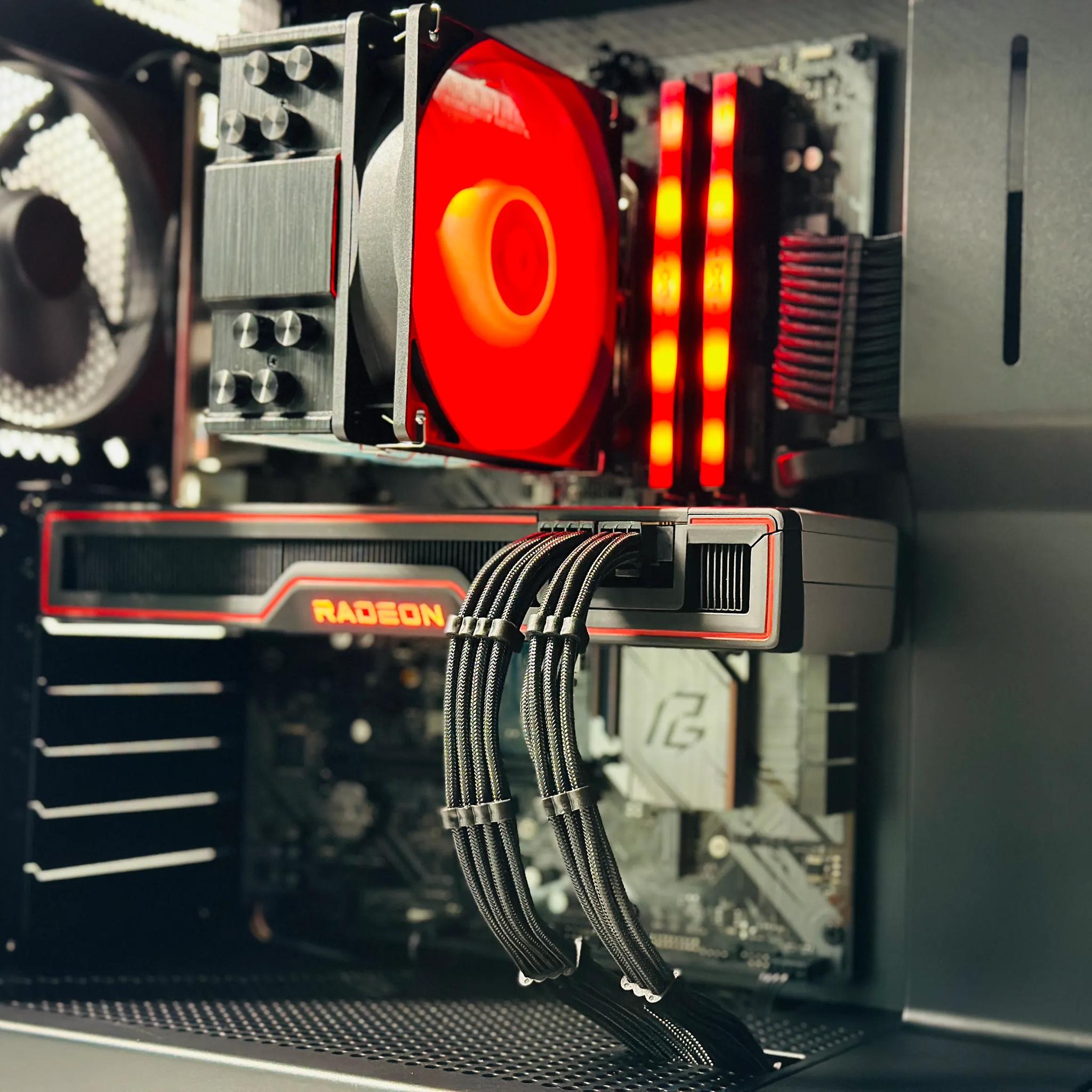 🖤Darkstar🖤Gaming PC▪️AMD RX 6700 XT 12 GB▪️AMD Ryzen 7 5700G 8 core▪️32GB DDR4 ▪️ 1TB SSD NVME