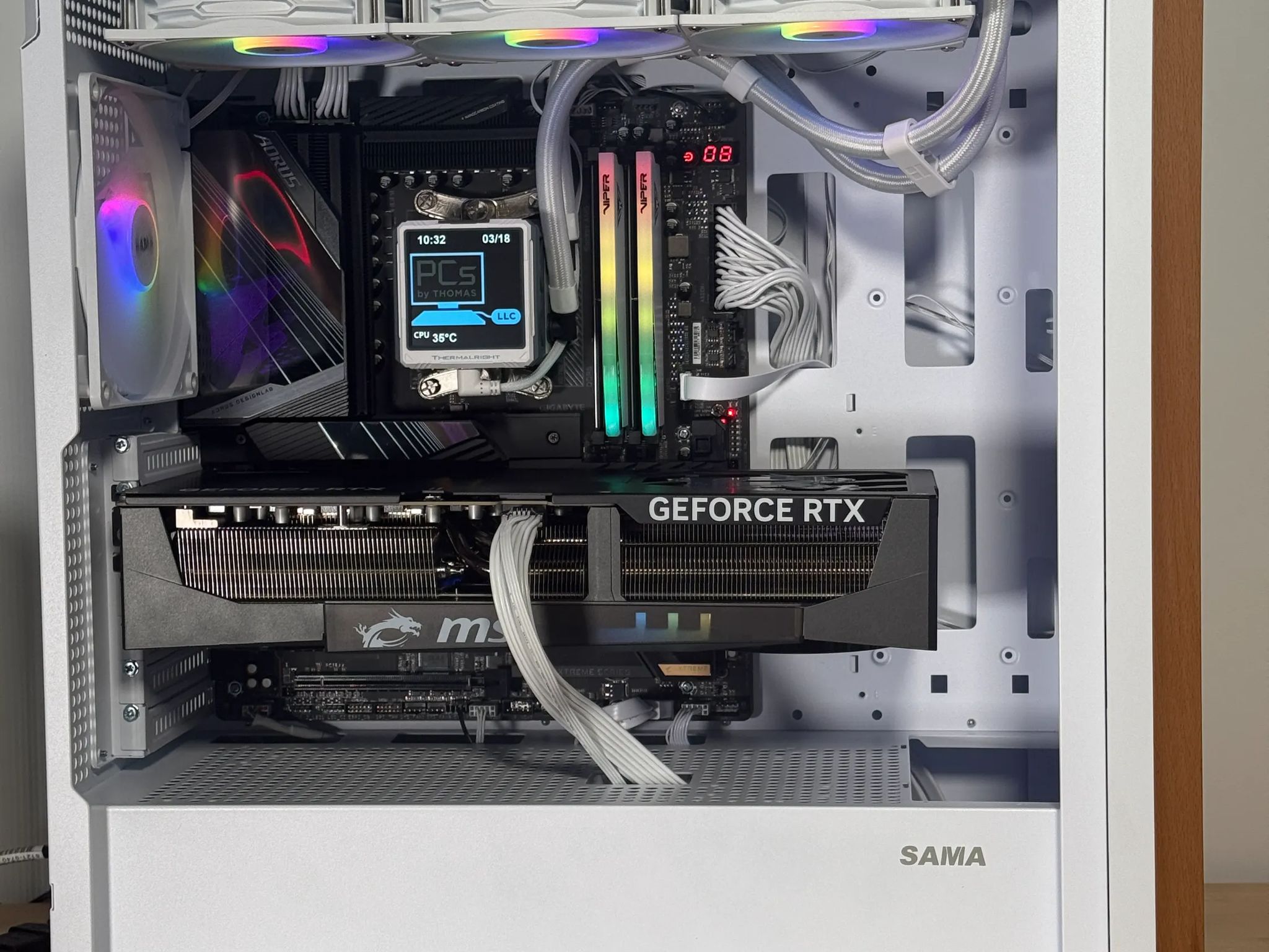 RTX 5090 Workstation/Gaming PC Ryzen 9950x3D 96GB DDR5 4TB NVME