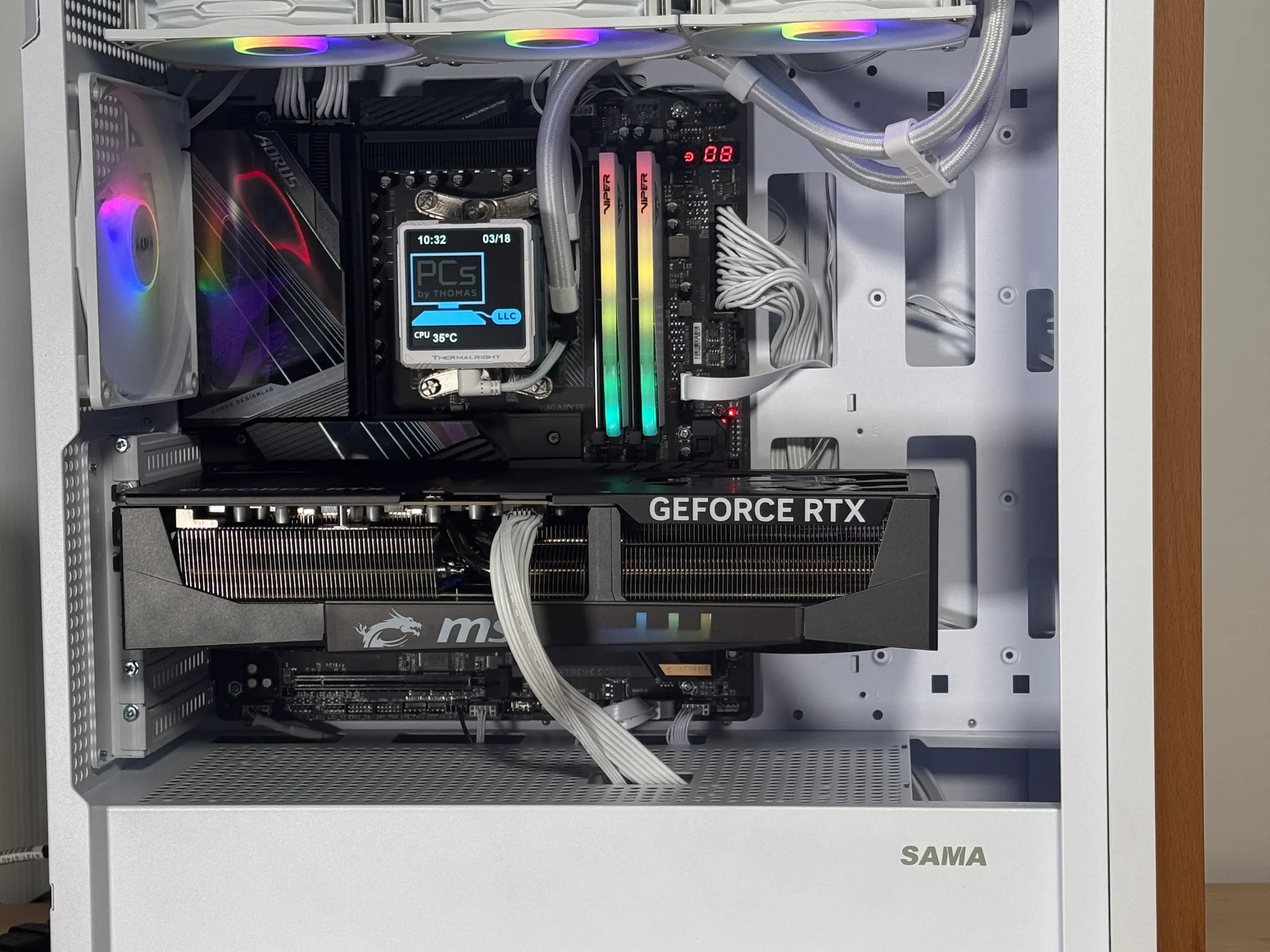RTX 5090 Workstation/Gaming PC Ryzen 9950x3D 96GB DDR5 4TB NVME