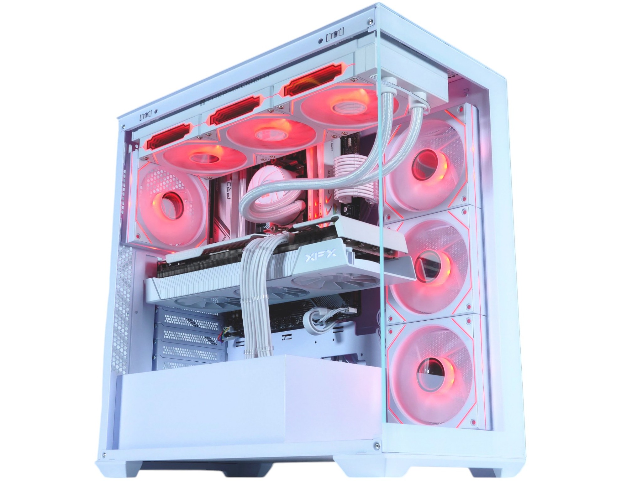 ☆Polaris❄️Liquid Cooled Gaming PC❄️AMD RX 7800 XT 16GB❄️AMD Ryzen 7 8700F❄️32GB DDR5❄️1TB SSD