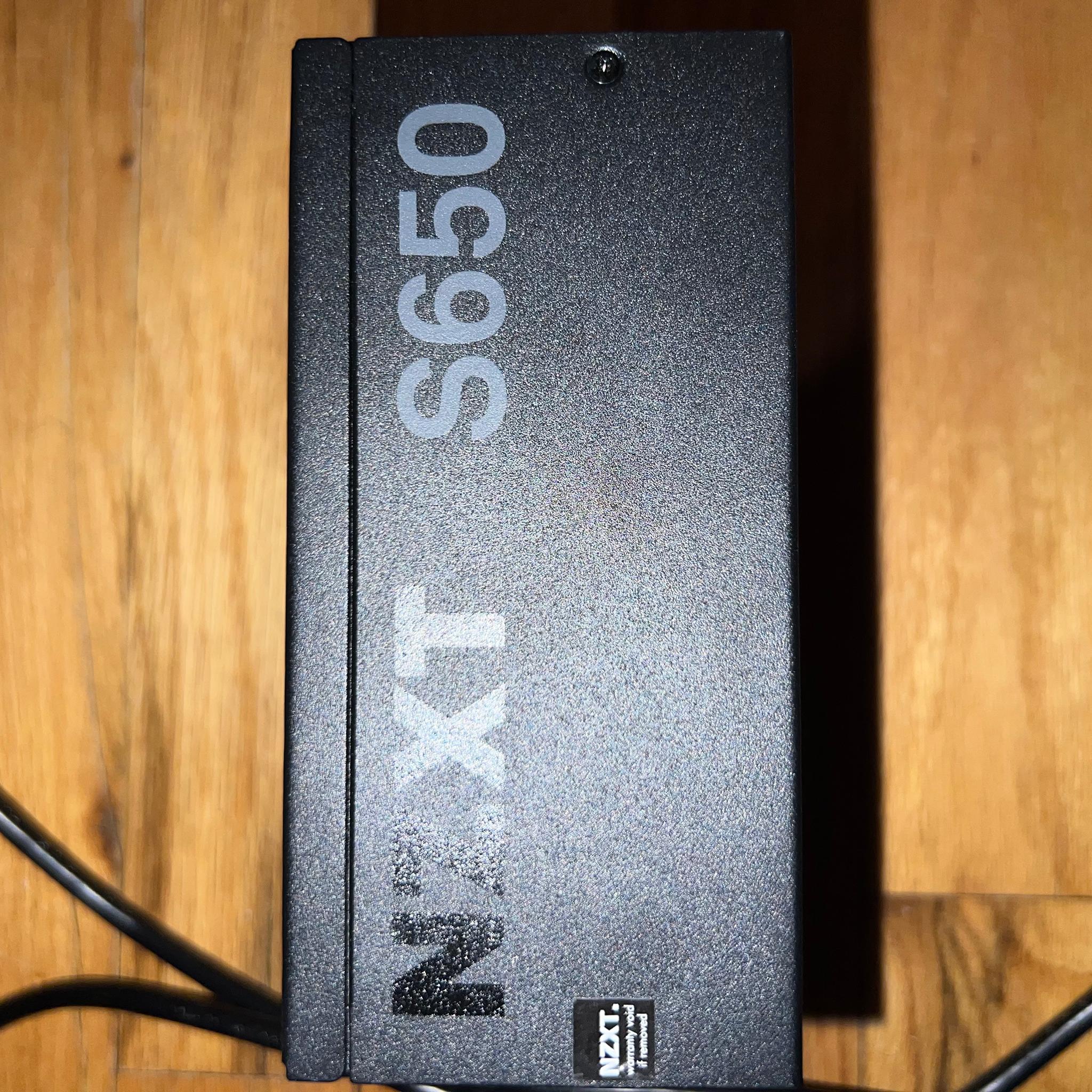 NZXT S650 80+ Gold PSU (Fully Modular)