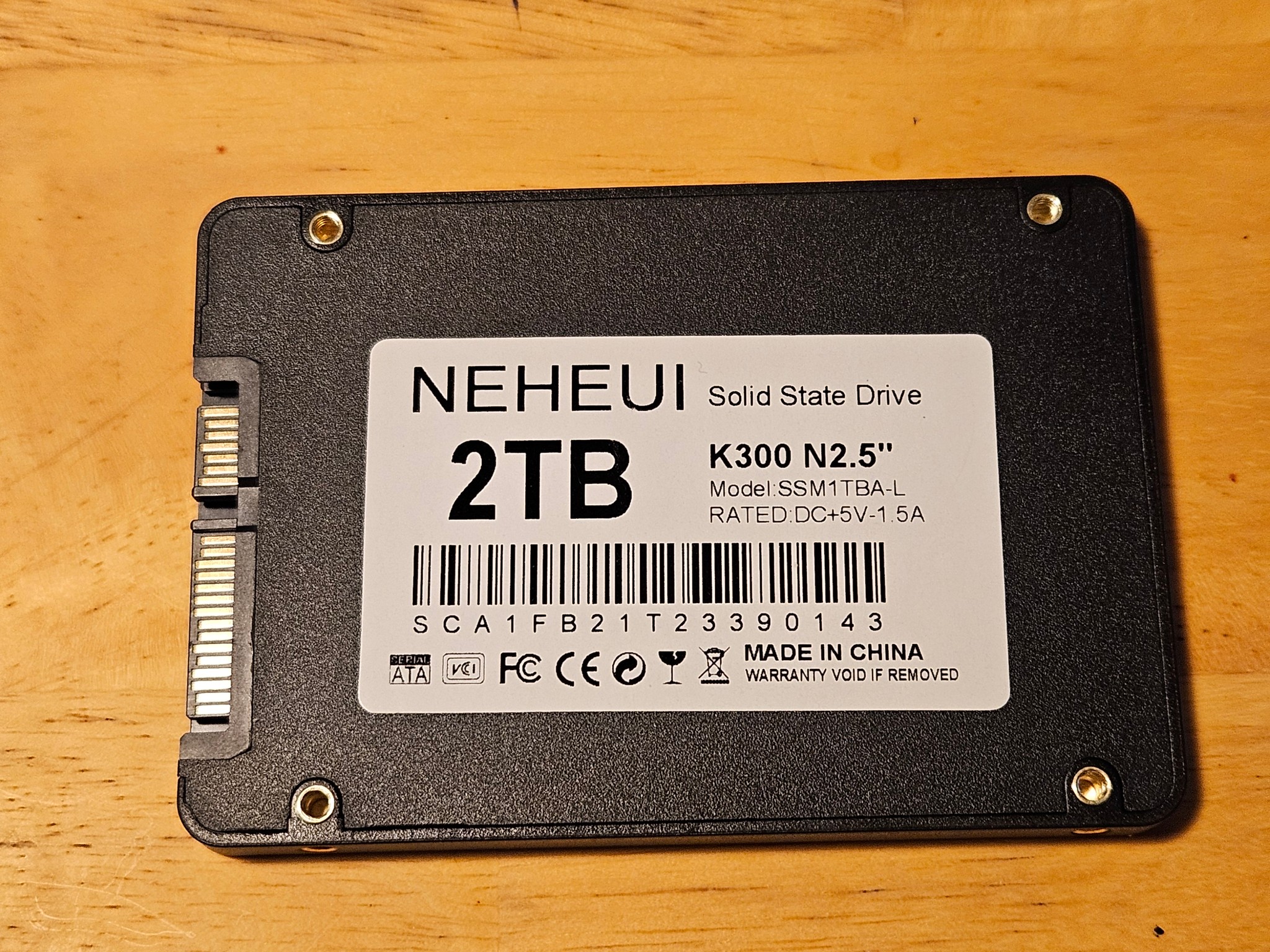 Neheui 2TB sata ssd