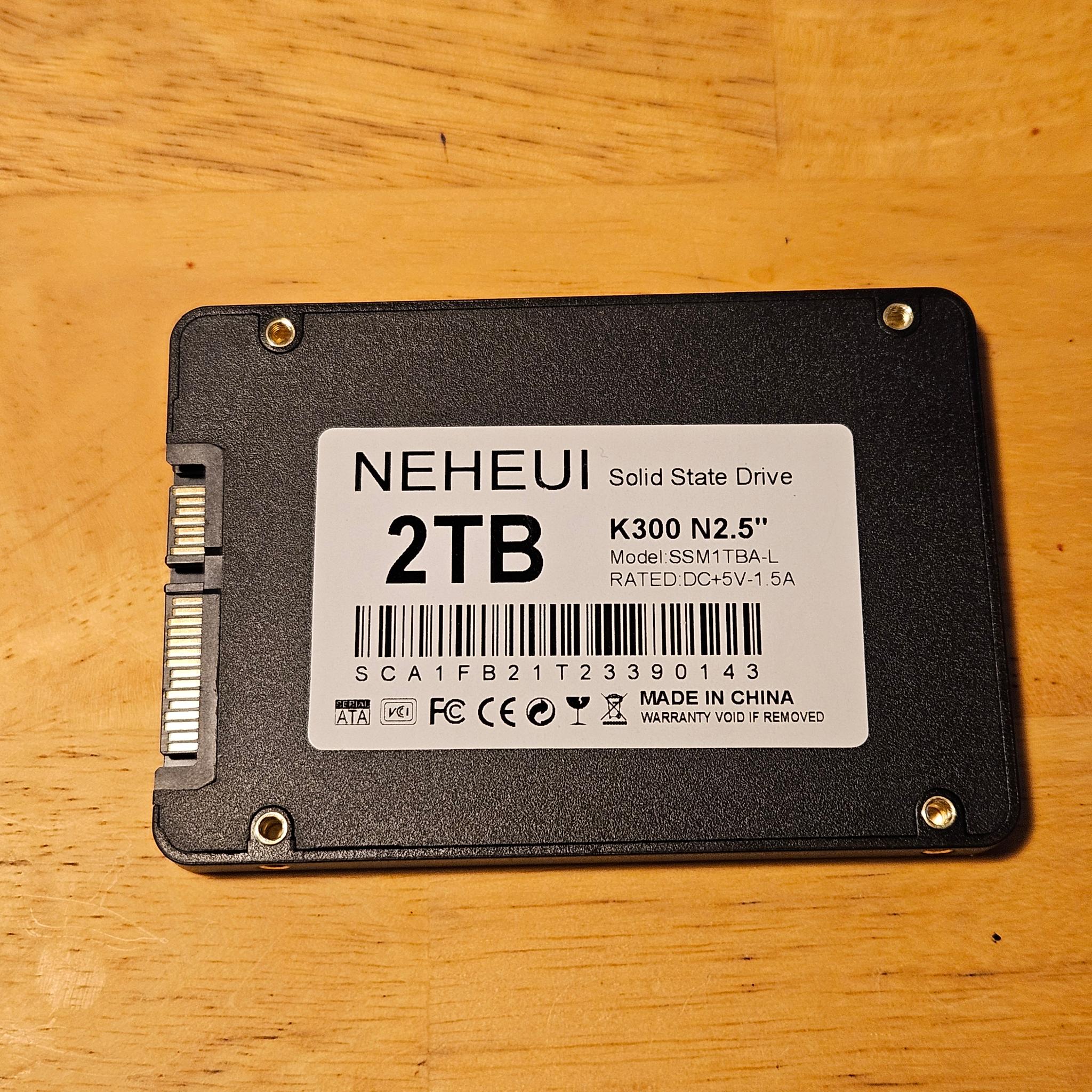 Neheui 2TB sata ssd
