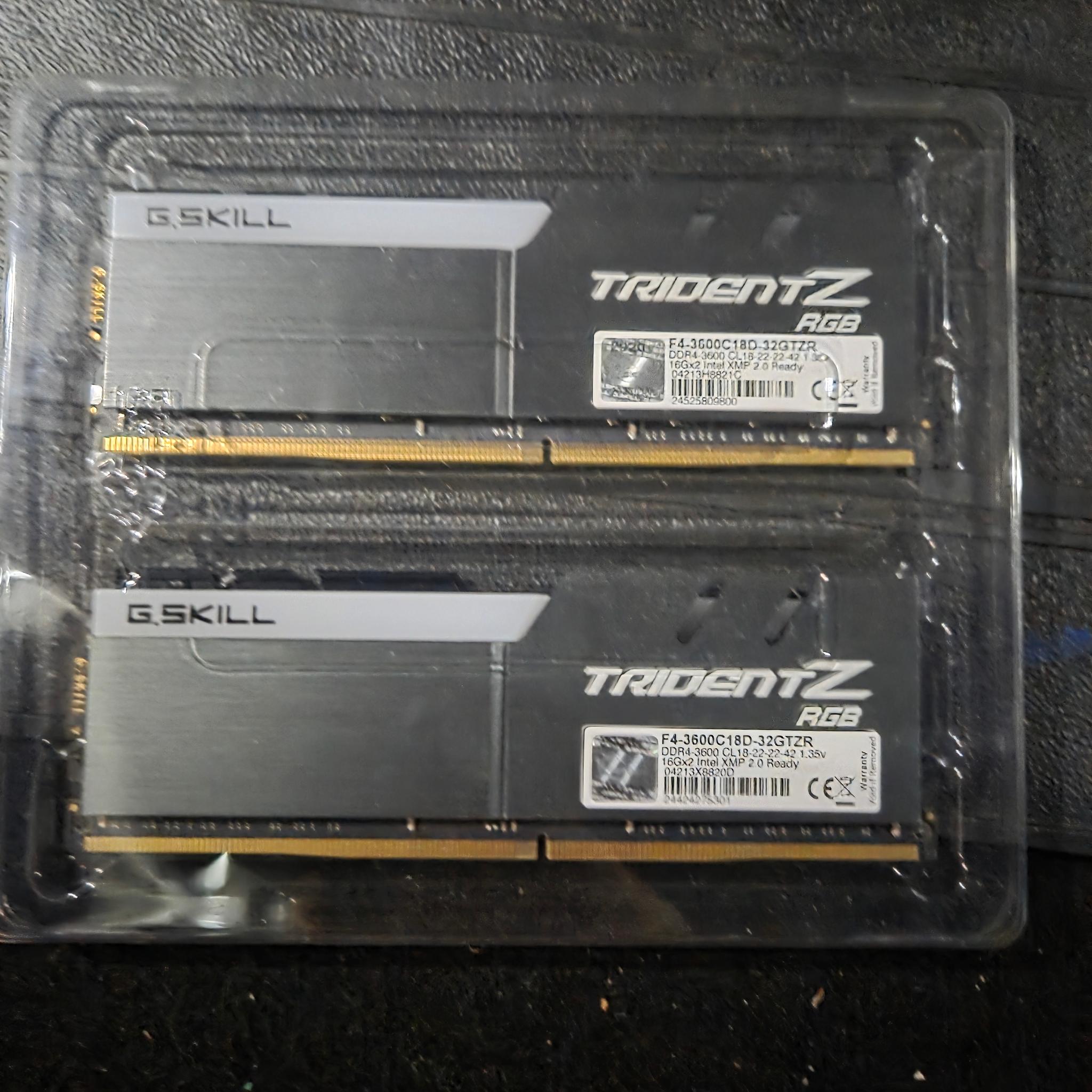 G.skill Trident Z RGB DDR4 3600MHZ