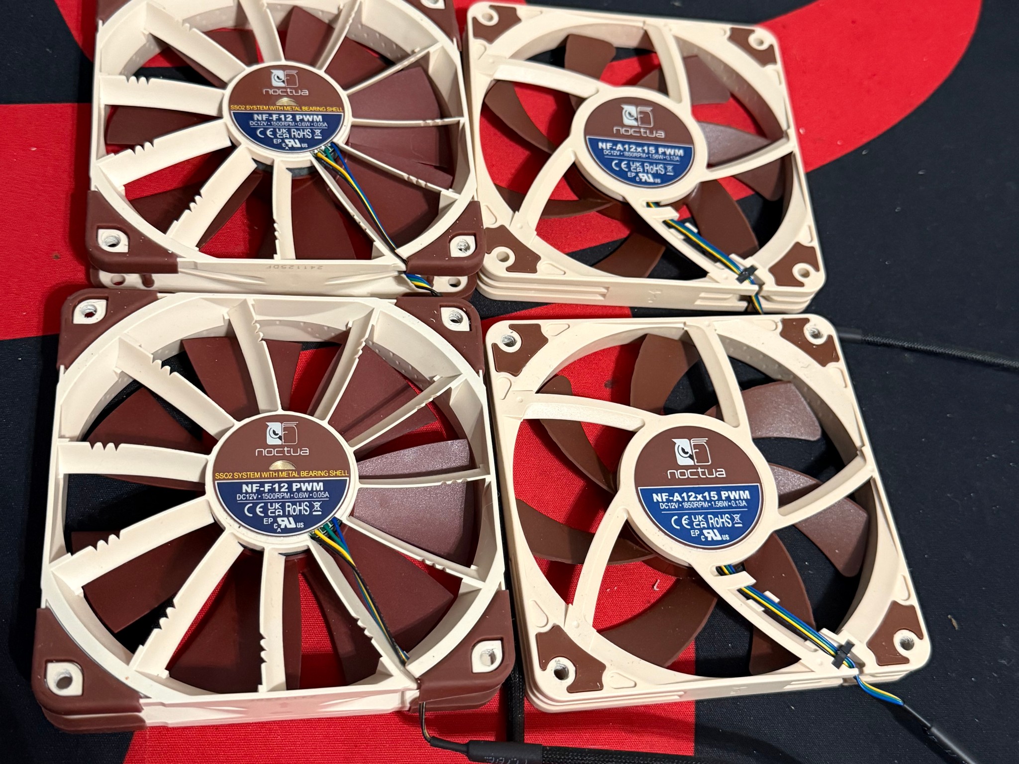 Noctua Fans - NF F12/NF A12X15