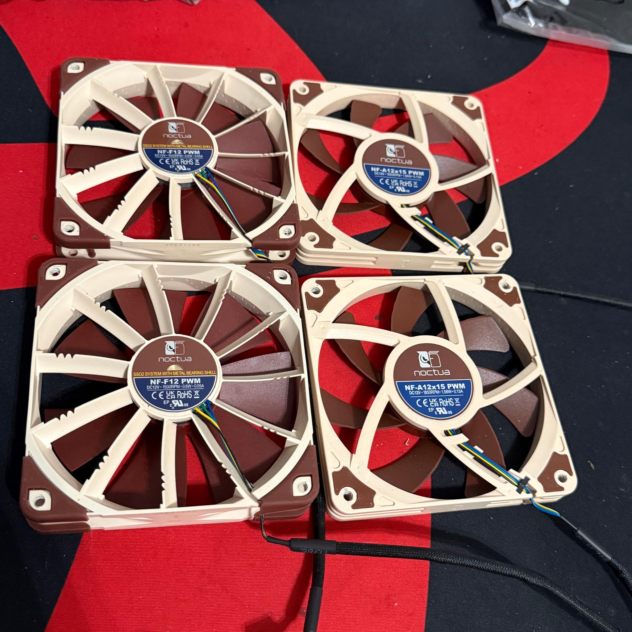 Noctua Fans - NF F12/NF A12X15