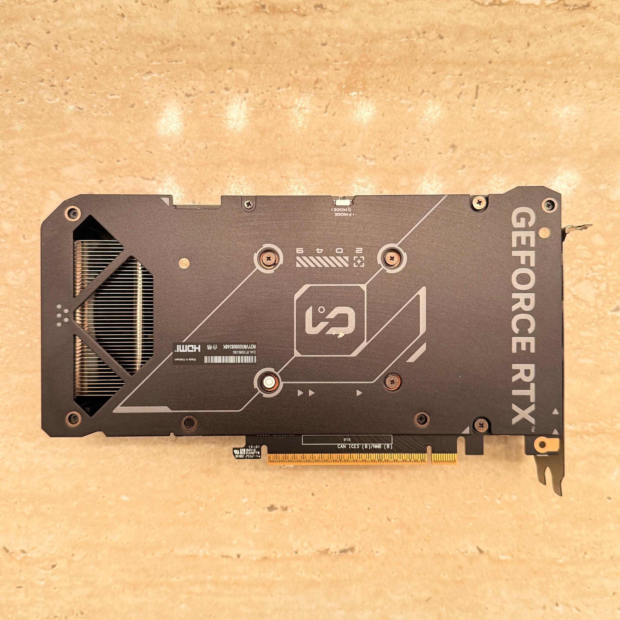 ASUS Dual GeForce RTX 5060 8GB GDDR7 OC Edition