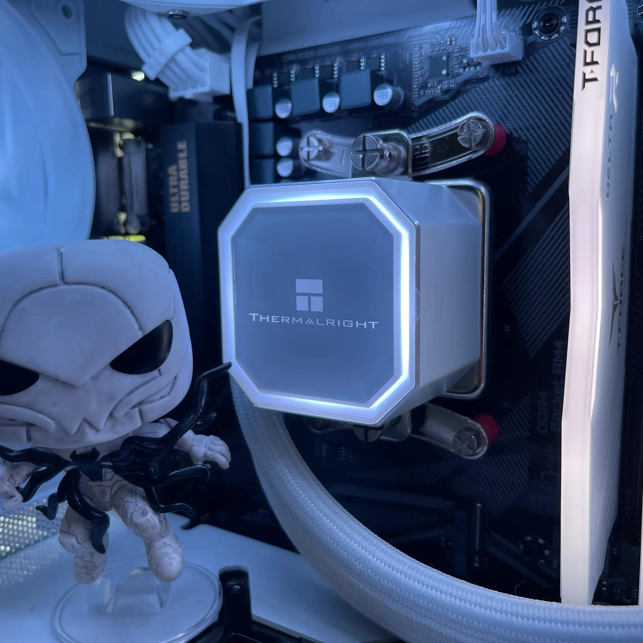 ⚪White Spider🕸️🌊Liquid Cooled🌊 RTX 3080 | Ryzen 7 5800X | 1TB NVME | 32GB RAM
