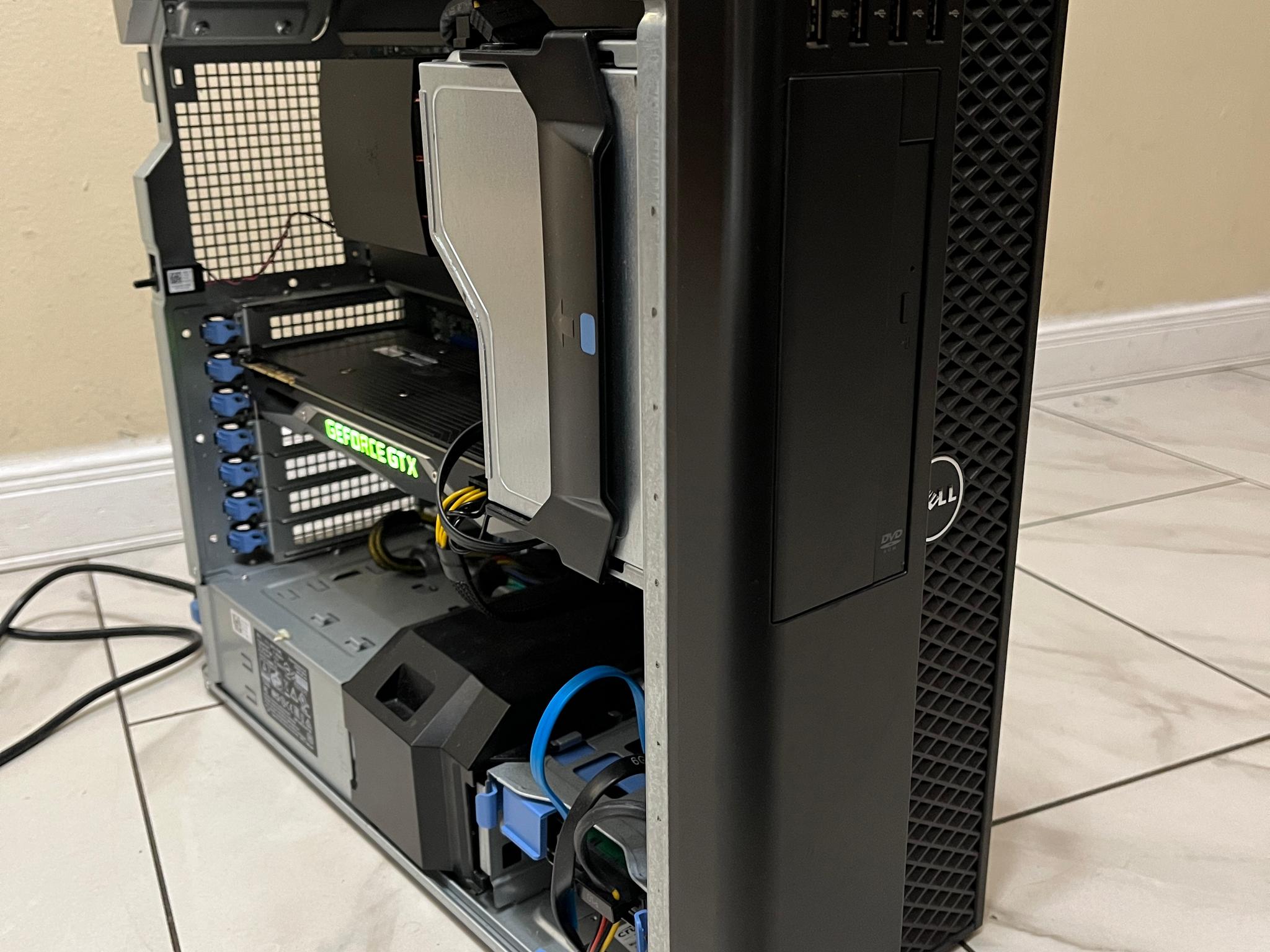 🔥NVIDIA GTX 1080, Intel Xeon 6 Core (Same as i7), 1.2 TB Storage, 12 GB RAM, Dell T5810 Gaming PC