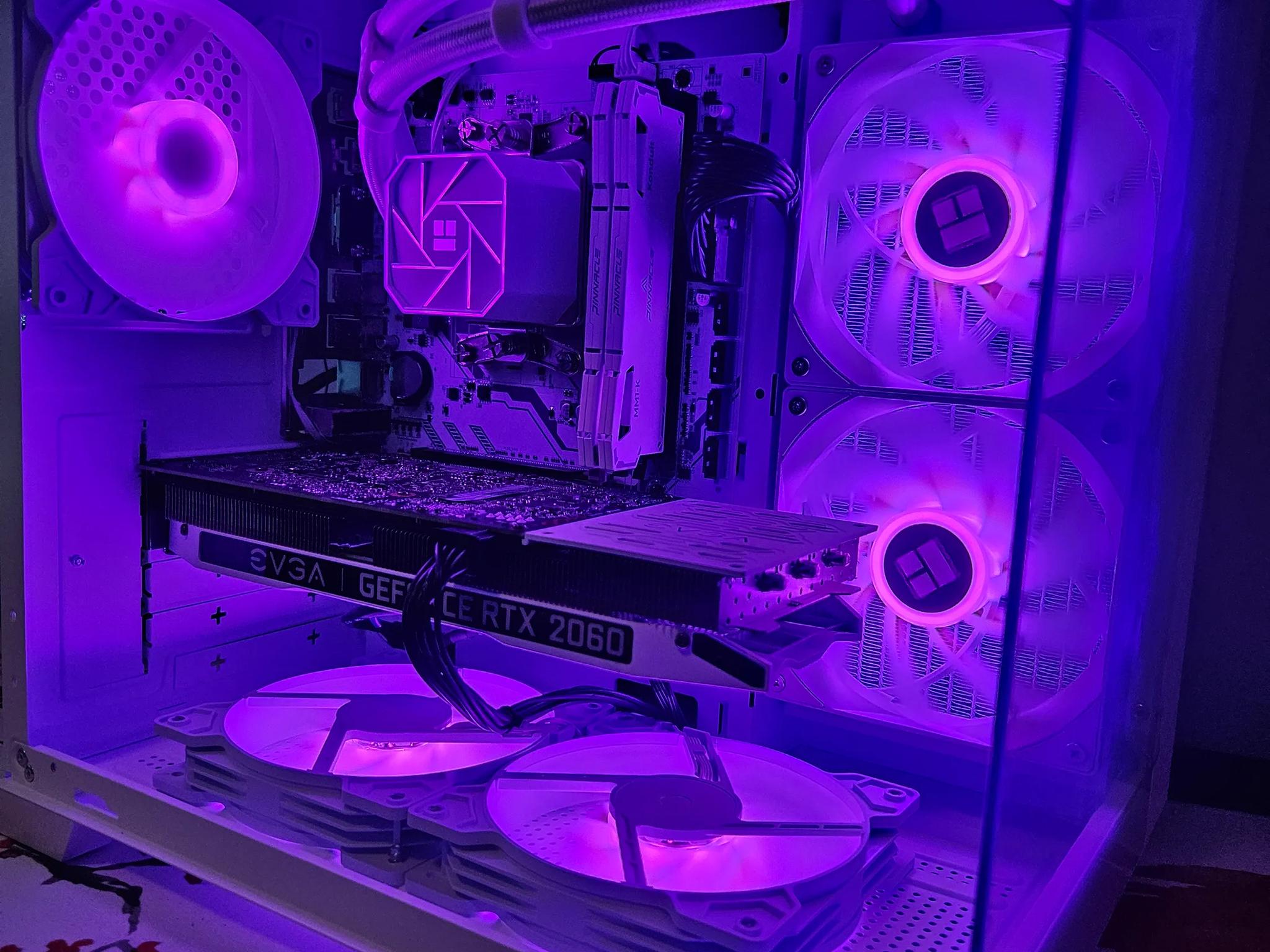 Arctic Rig Liquid cooled Ryzen 5 / 16GB DDR4/ 1TB SSD / RTX 2060