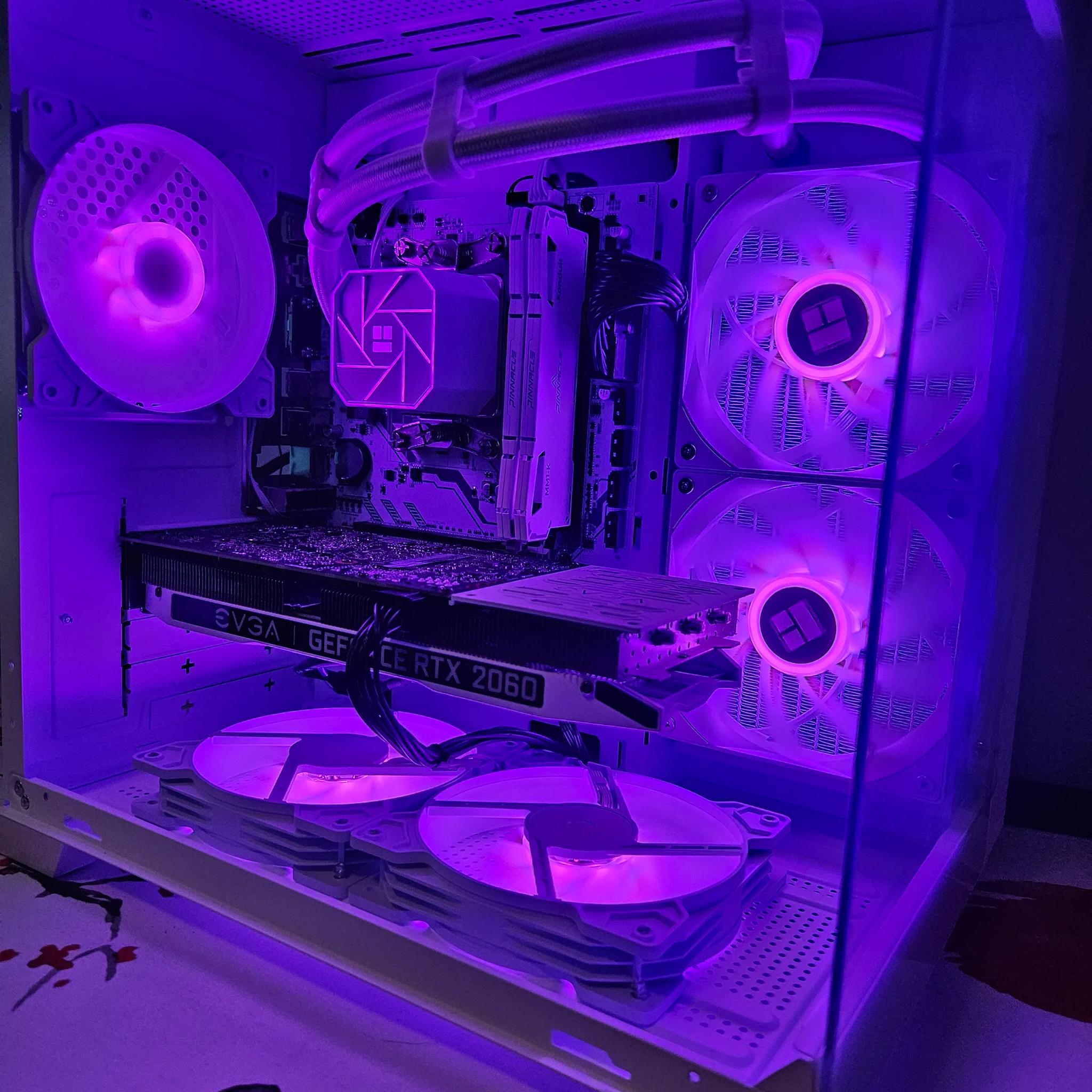Arctic Rig Liquid cooled Ryzen 5 / 16GB DDR4/ 1TB SSD / RTX 2060