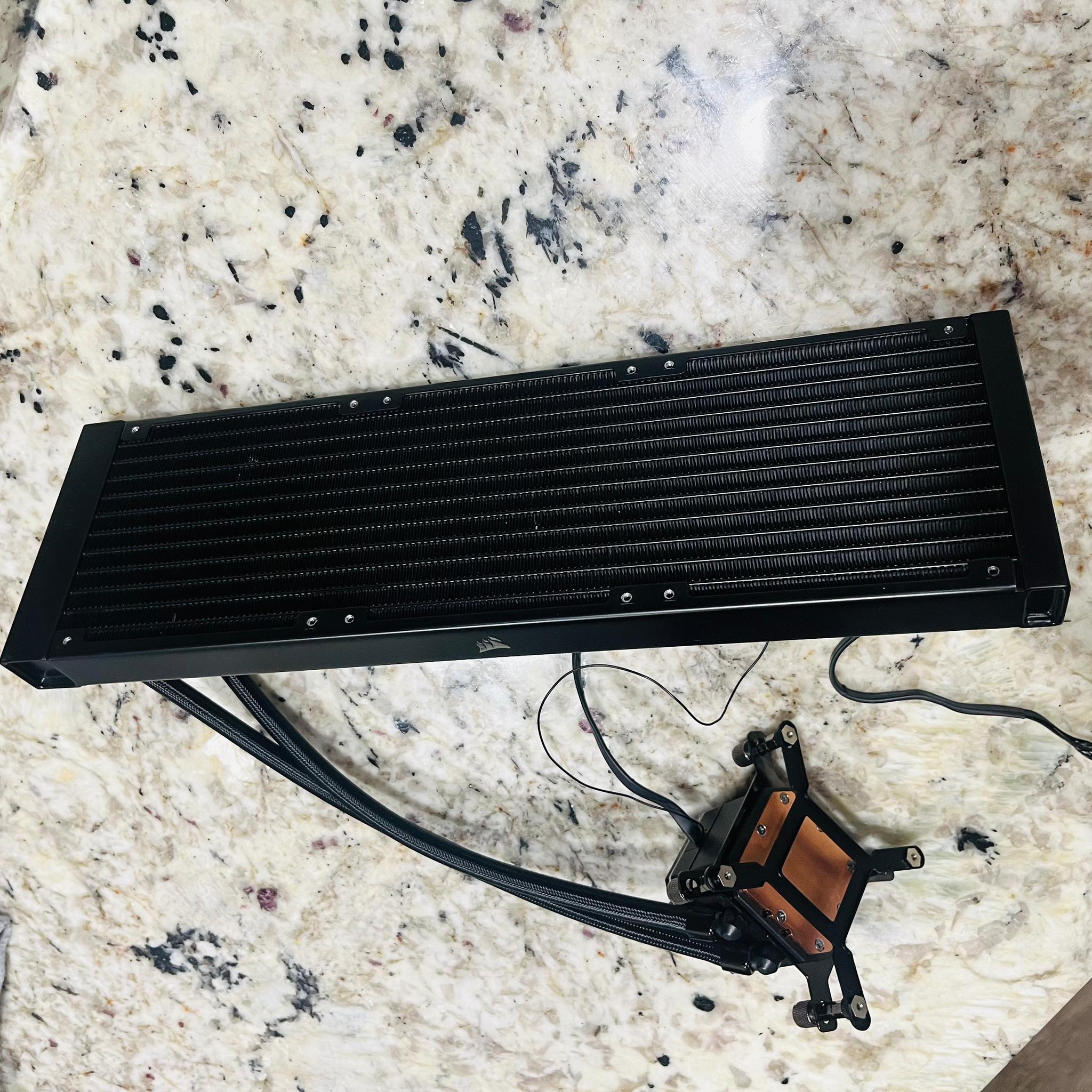 Corsair LGA 1200 Only Cooler "No Fans Included"