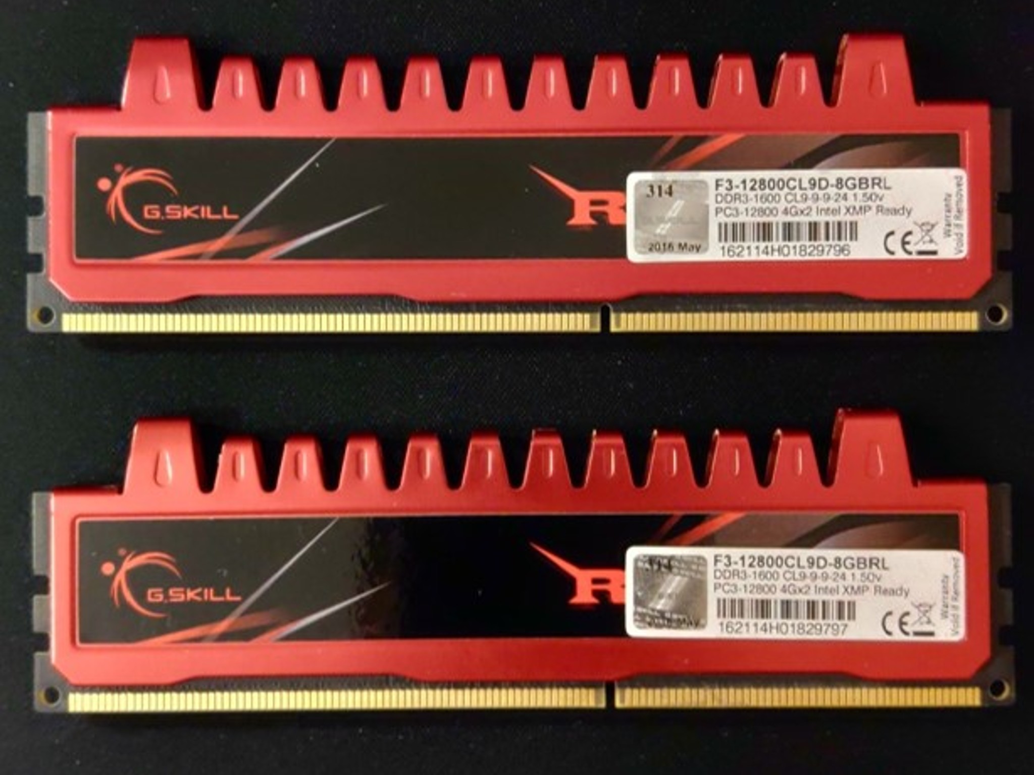 G.Skill RipJaws 16GB(4x4GB) DDR3 1600MHz CL9 RAM