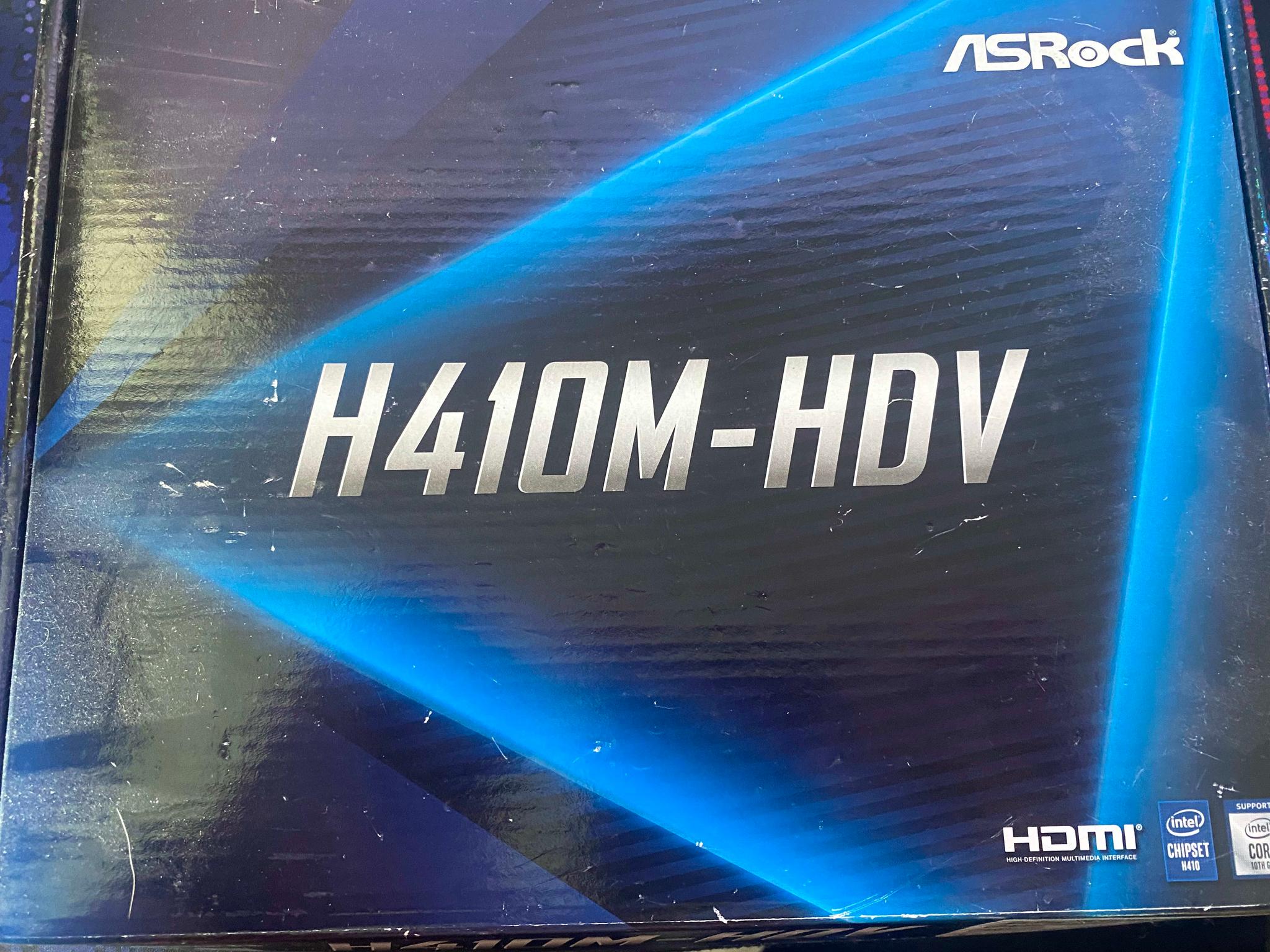 Asrock H410 Micro Atx Budget 10th gen Motherboard 
