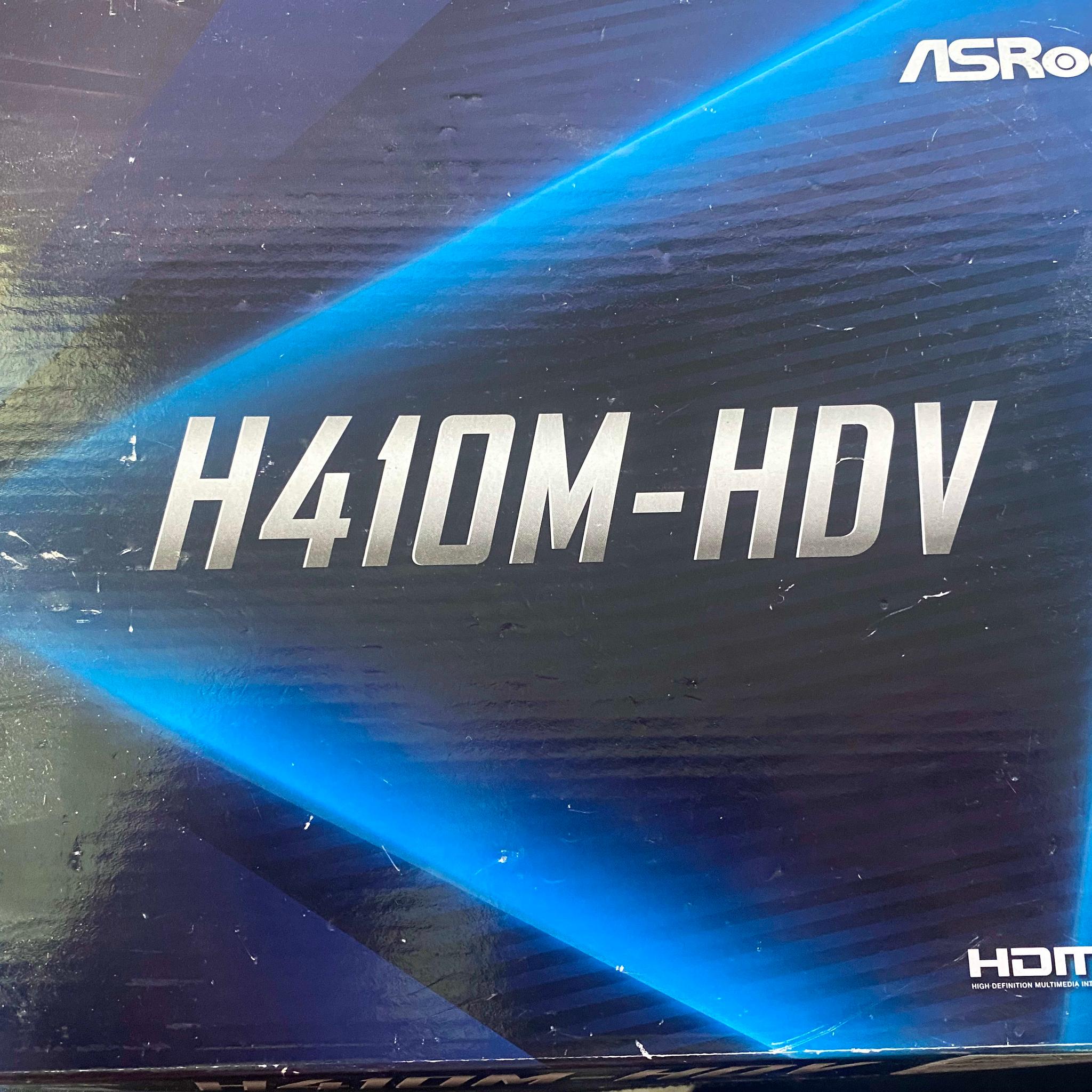 Asrock H410 Micro Atx Budget 10th gen Motherboard 