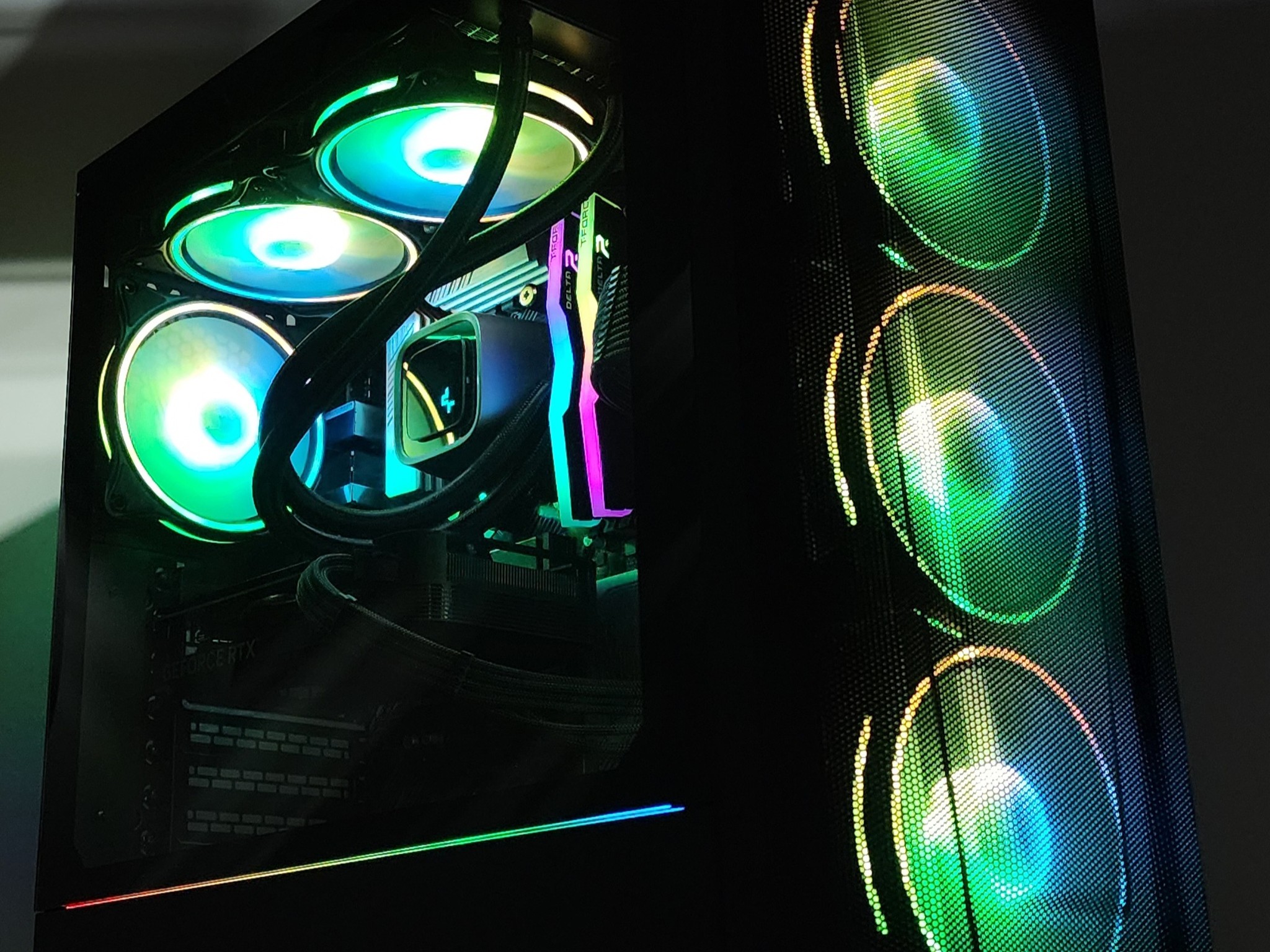 Gaming PC Ryzen 7 5800X 32GB RAM 1TB SSD RTX 4060 8GB Windows 11 Computer
