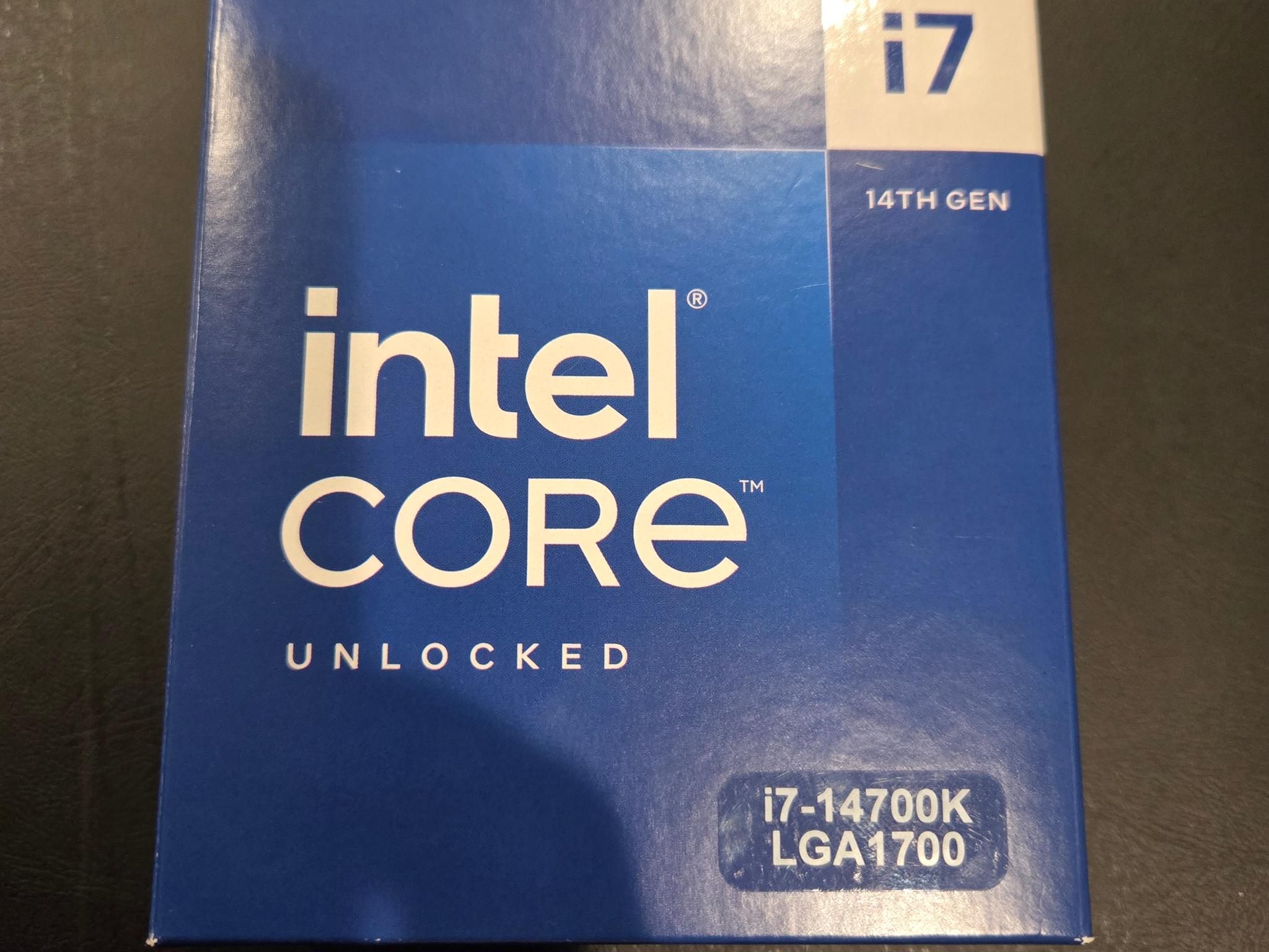 NIB Intel® Core™ i7-14700K - Core i7 20-Core (8P+12E) LGA 1700 125W Intel UHD Graphics 770