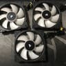 3 Corsair ML120 RGB Magnetic Levitation Case Fans