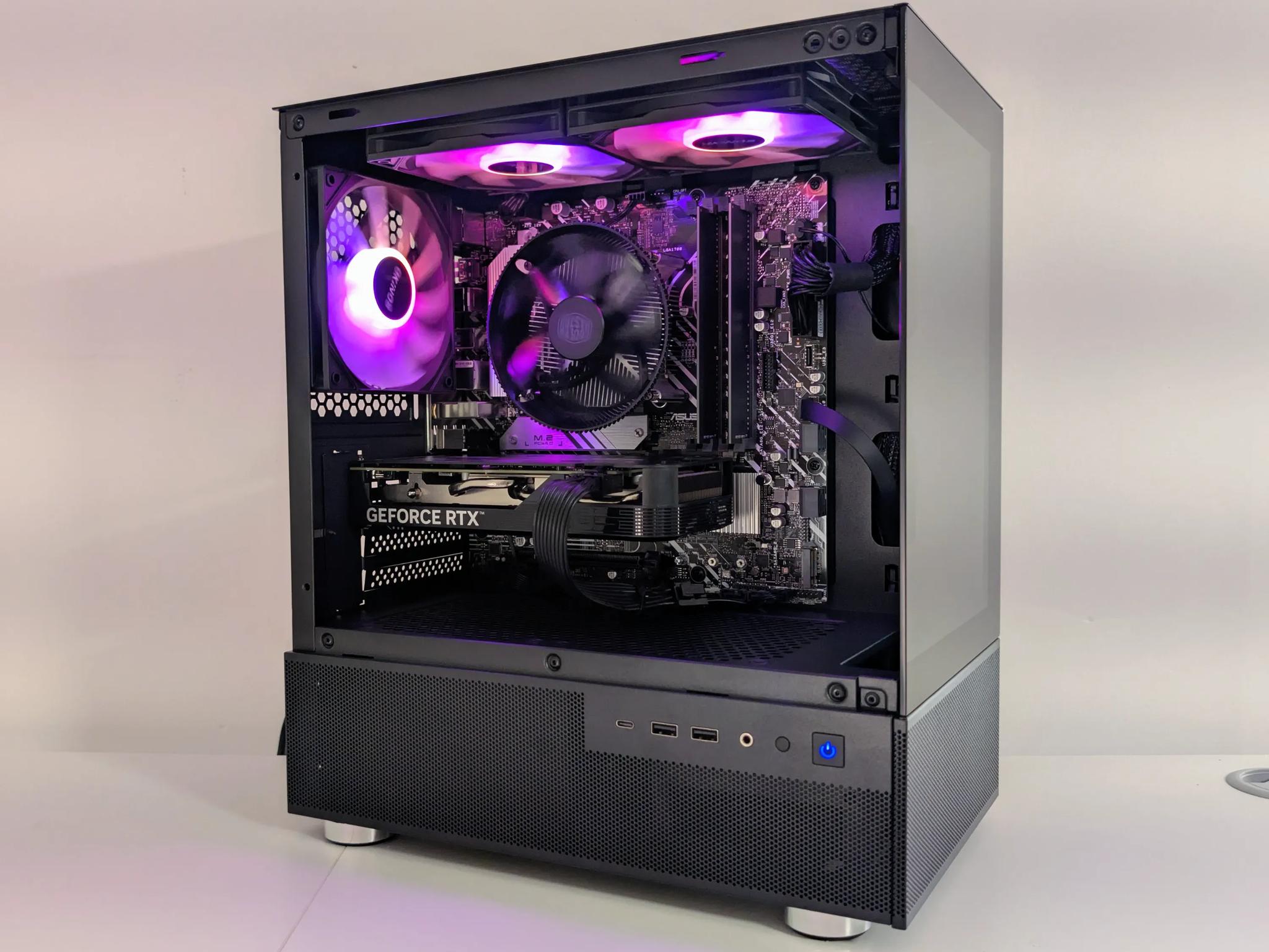 ⚡Plug-and-Play i5-12400F + RTX 4060 Gaming  PC - Like New!