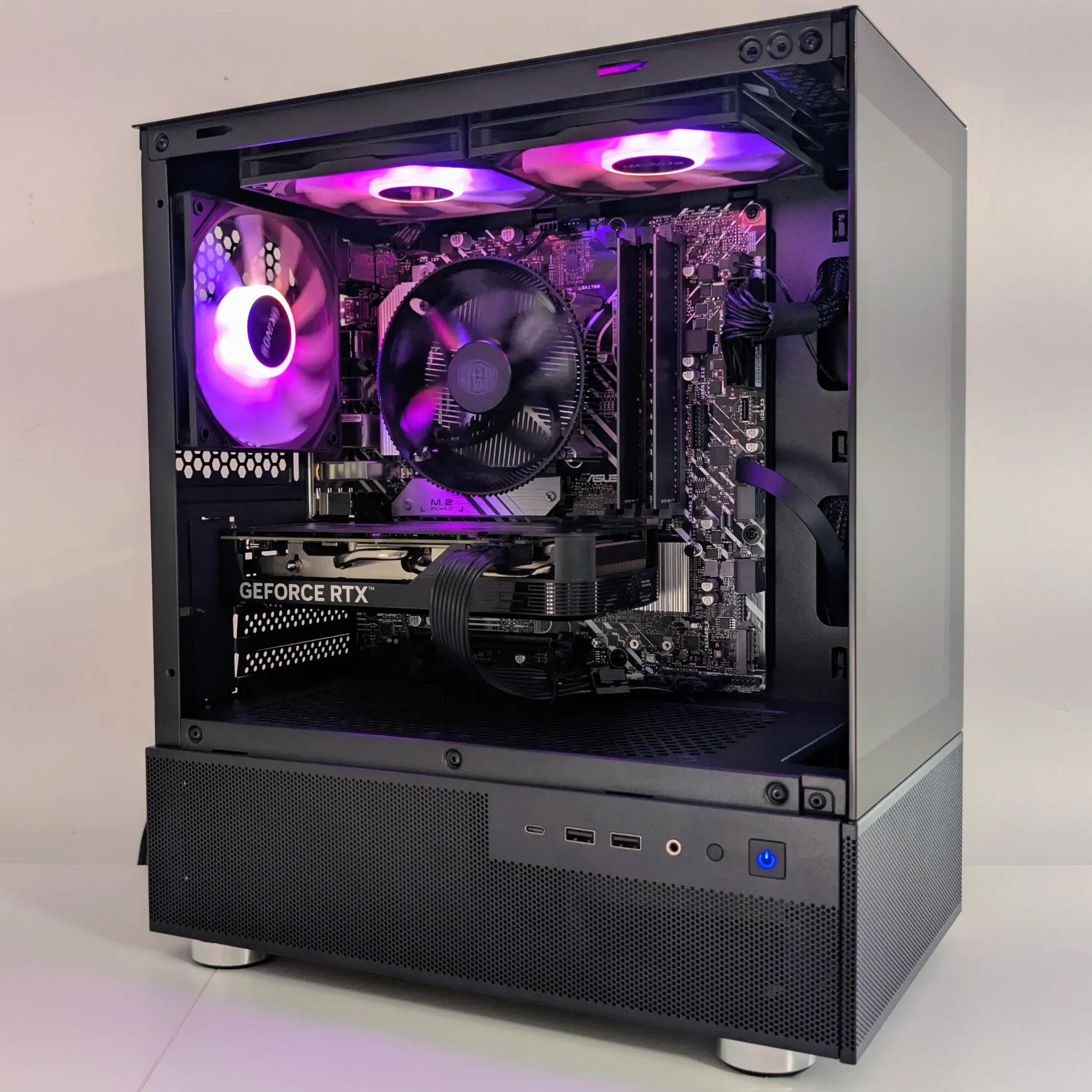 ⚡Plug-and-Play i5-12400F + RTX 4060 Gaming  PC - Like New!