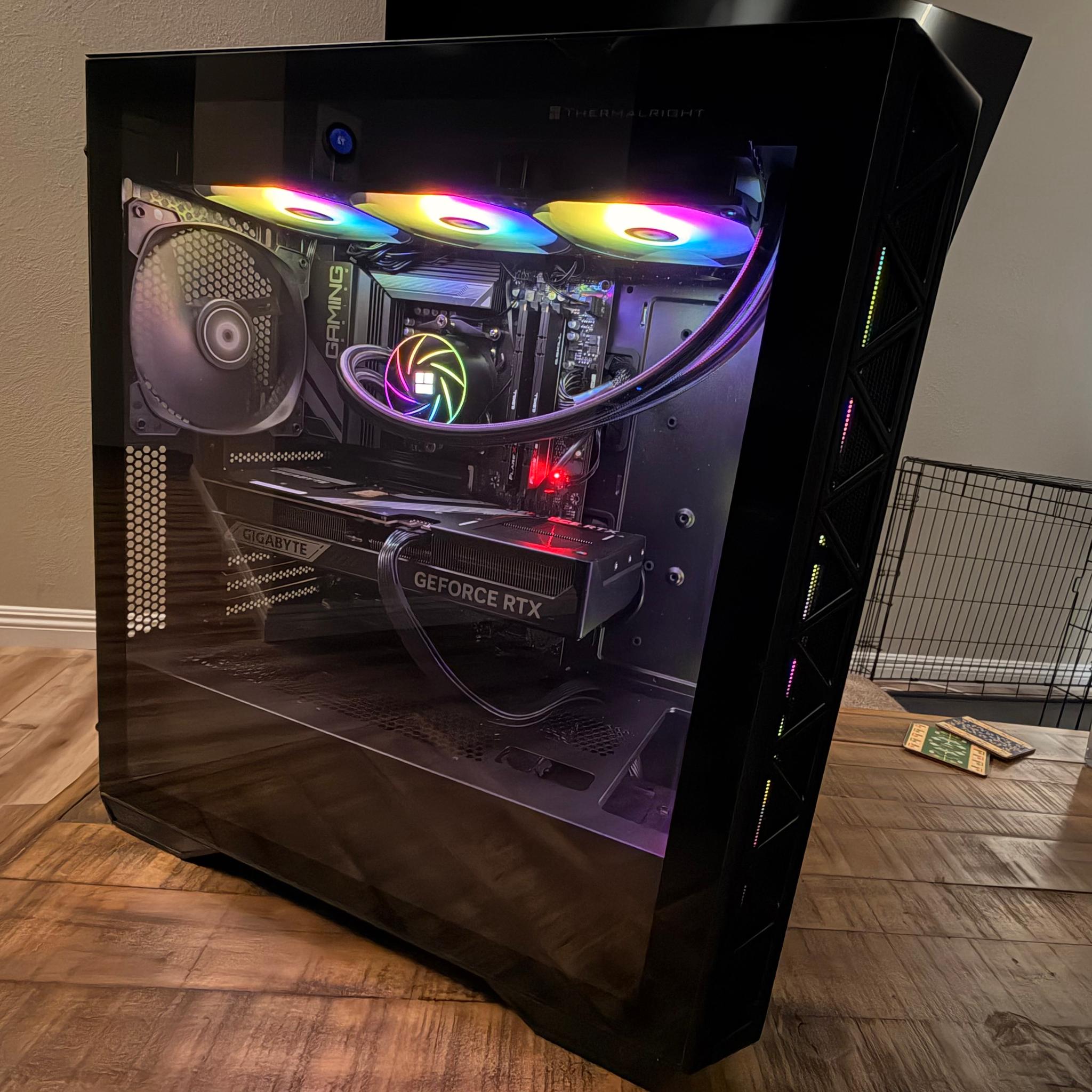 RTX 5080 + Ryzen 7 7800X3D Custom Gaming PC (Brand New / Ready to Play)